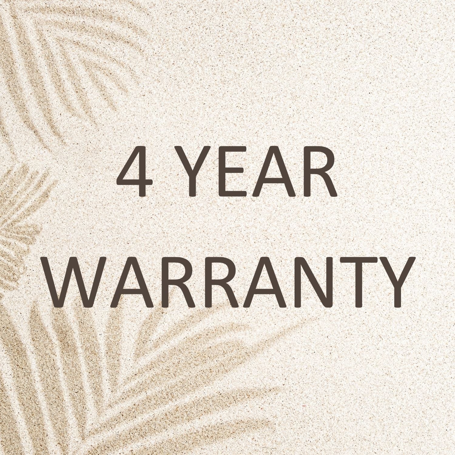 4 YEAR WARRANTY