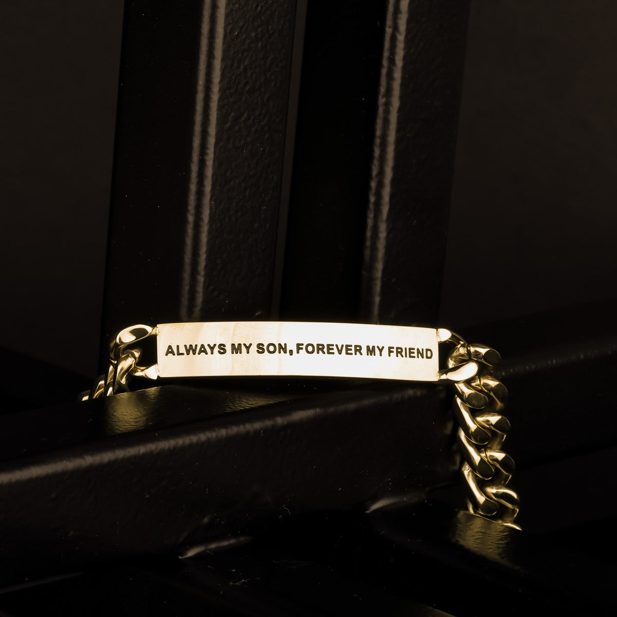 adjustable gold chain bracelet for men