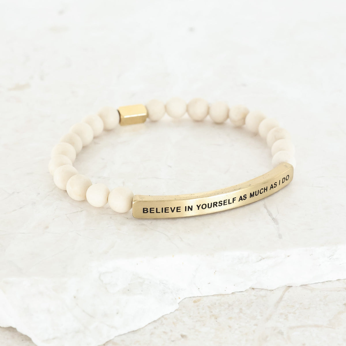 BELIEVE IN YOURSELF bracelet for gifting