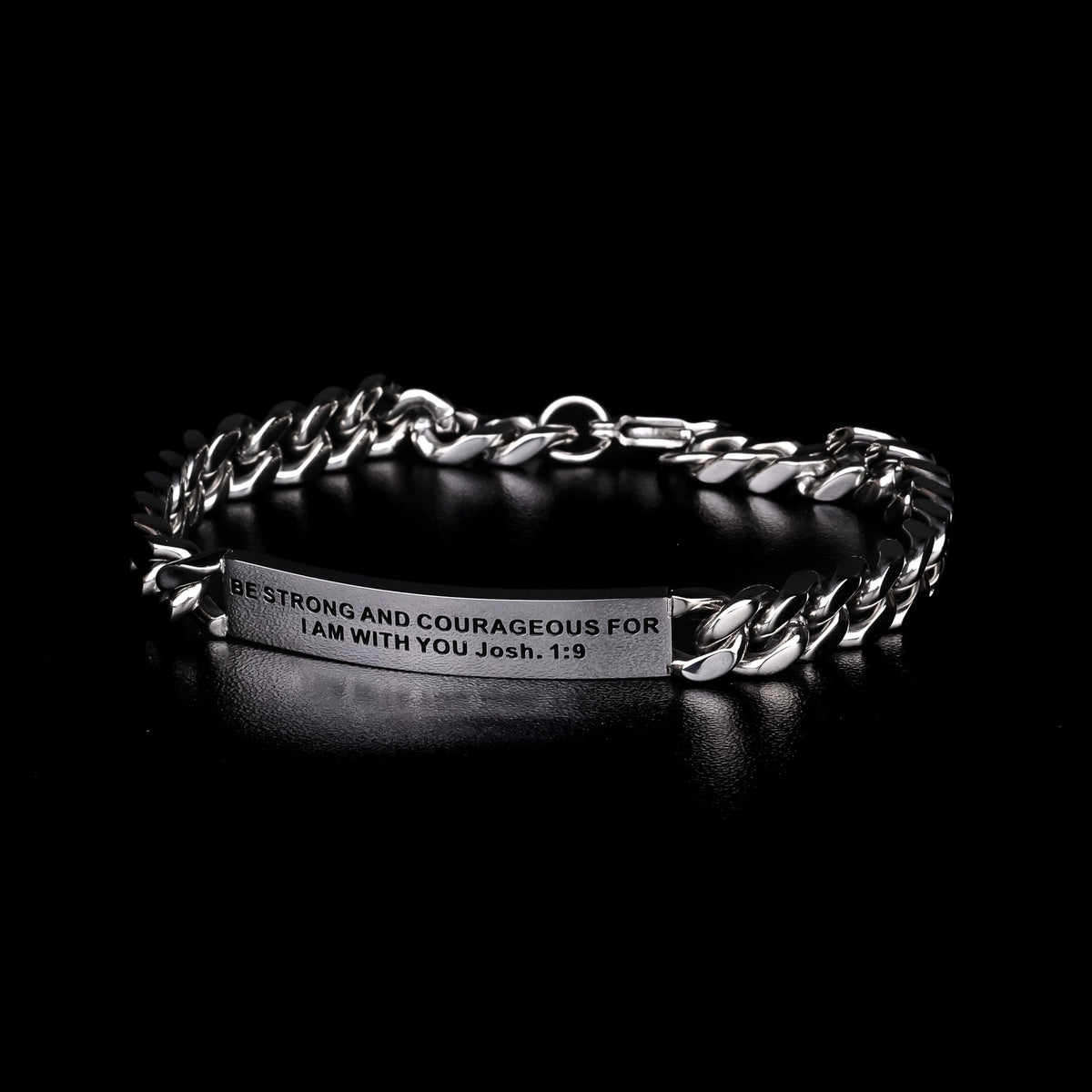 silver chain bracelet for men