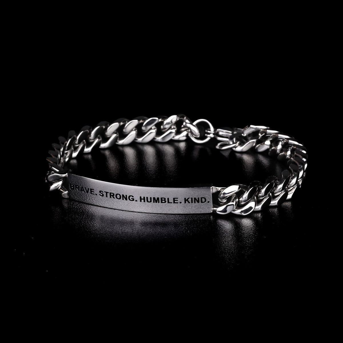 silver chain bracelet for men