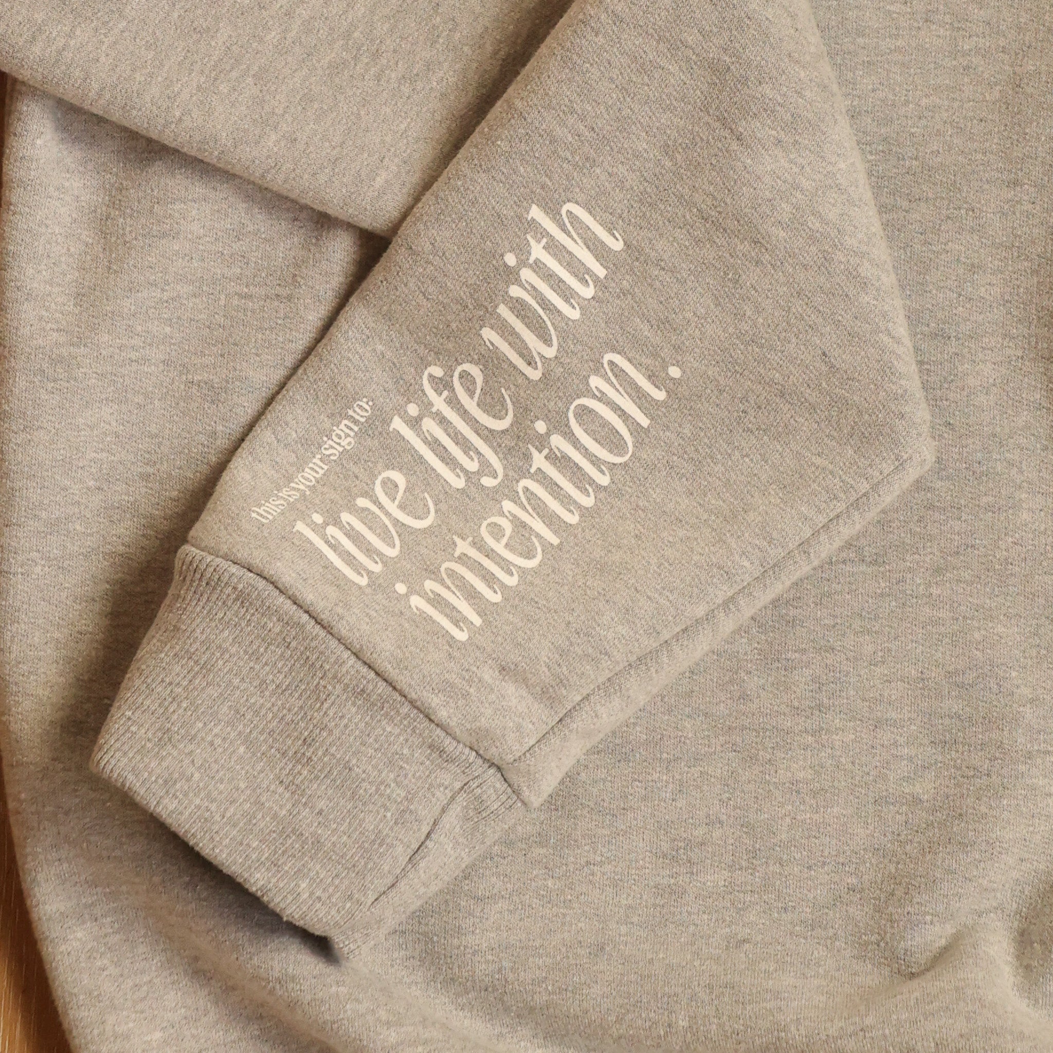 CHOOSE A HAPPY LIFE. CREWNECK