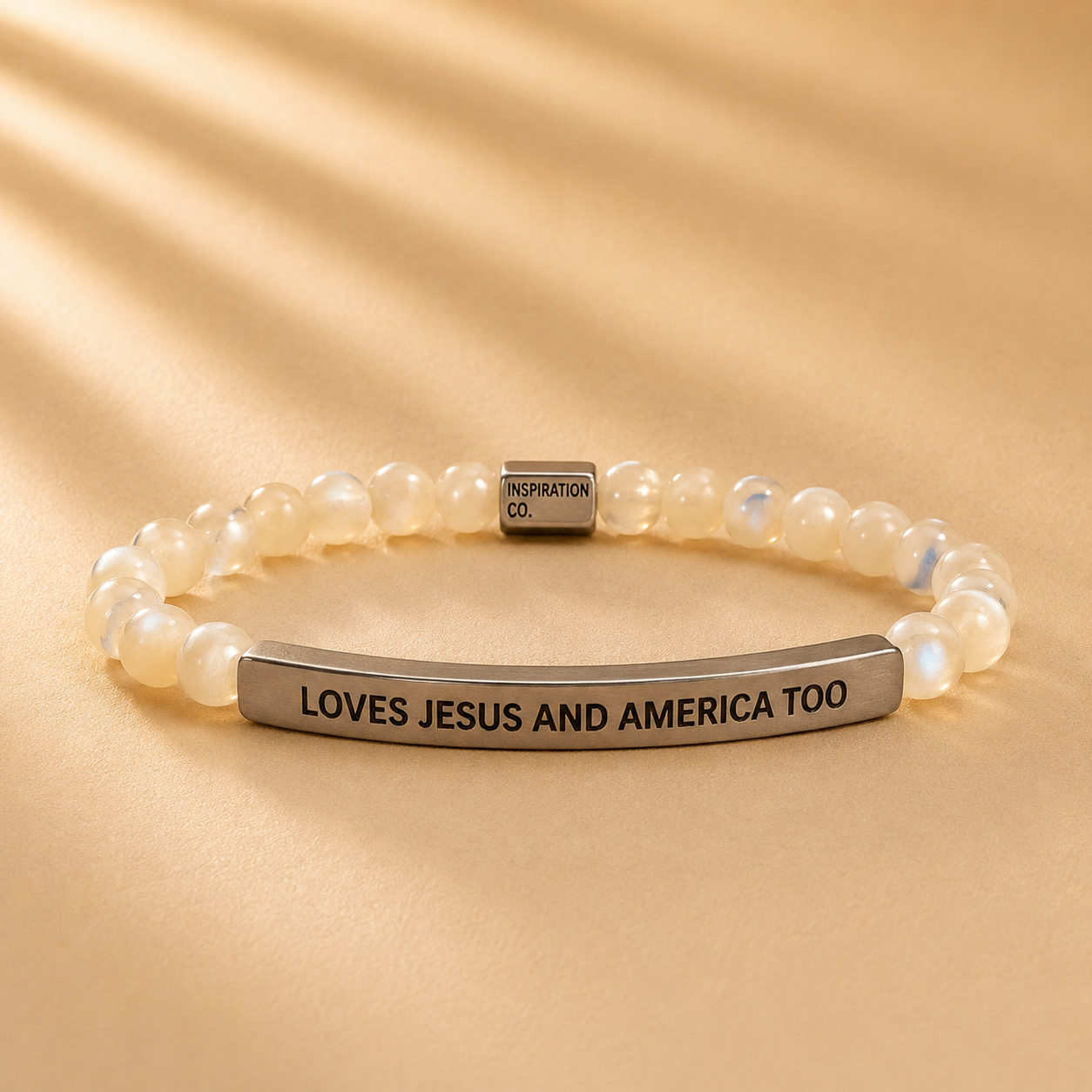 SPECIAL EDITION: LOVES JESUS AND AMERICA TOO (only 250 bracelets available)