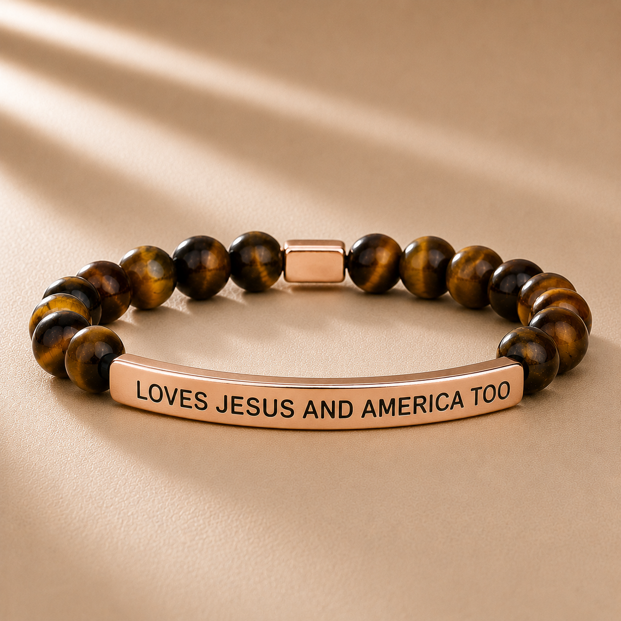 SPECIAL EDITION: LOVES JESUS AND AMERICA TOO (only 250 bracelets available)