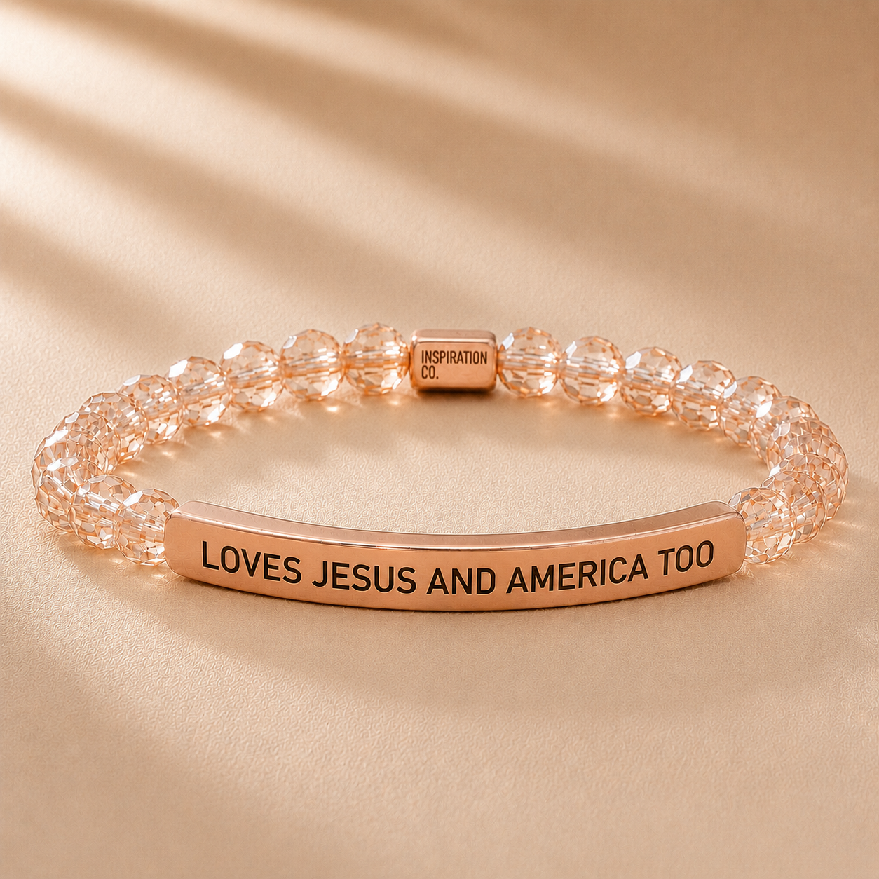 SPECIAL EDITION: LOVES JESUS AND AMERICA TOO (only 250 bracelets available)