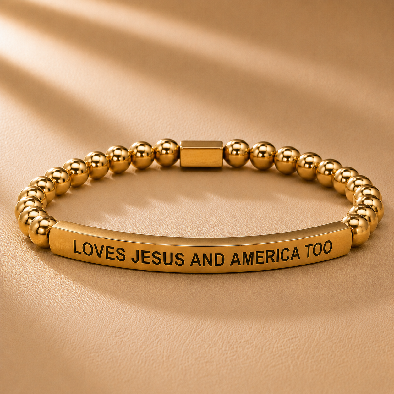 SPECIAL EDITION: LOVES JESUS AND AMERICA TOO (only 250 bracelets available)