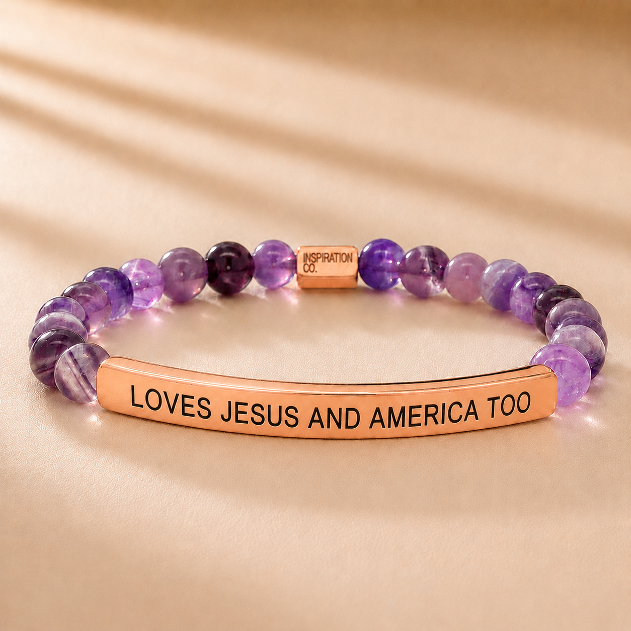 SPECIAL EDITION: LOVES JESUS AND AMERICA TOO (only 250 bracelets available)