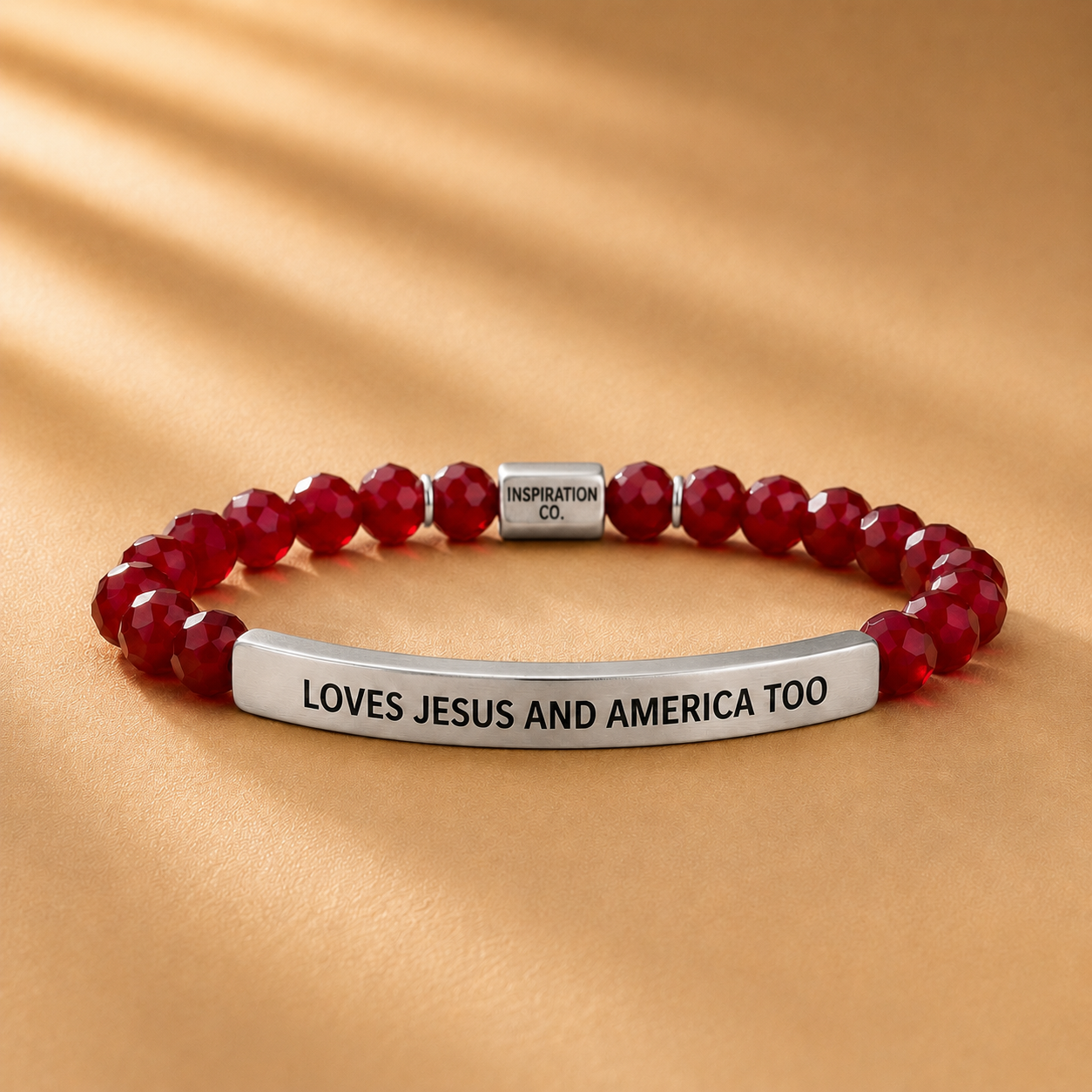 SPECIAL EDITION: LOVES JESUS AND AMERICA TOO (only 250 bracelets available)