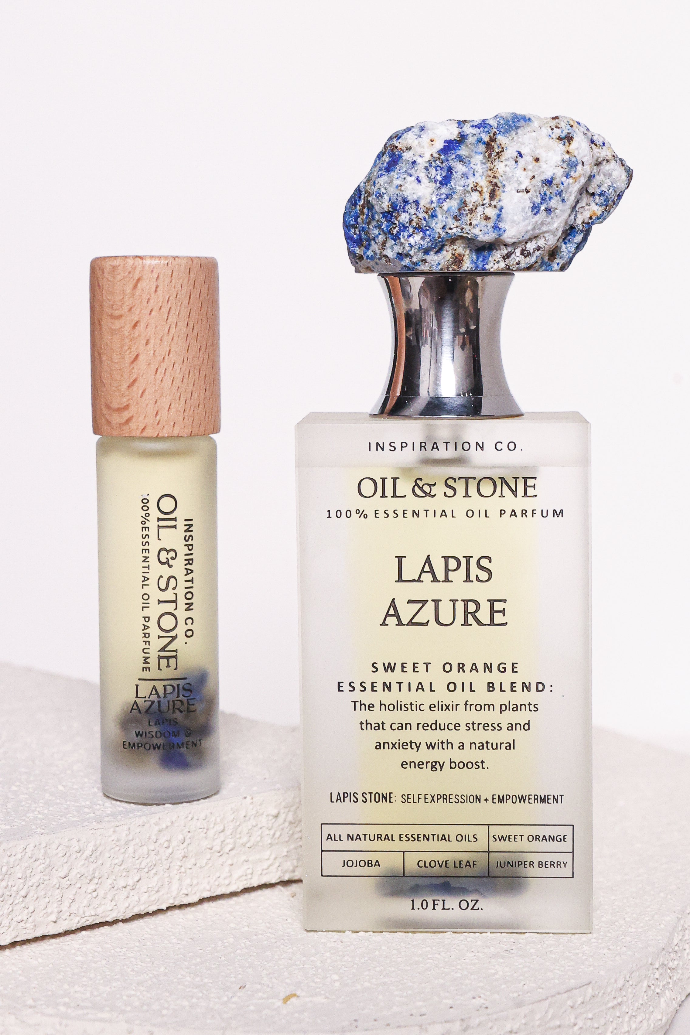LAPIS AZURE - BLUE LAPIS STONE PREMIUM OIL PERFUME