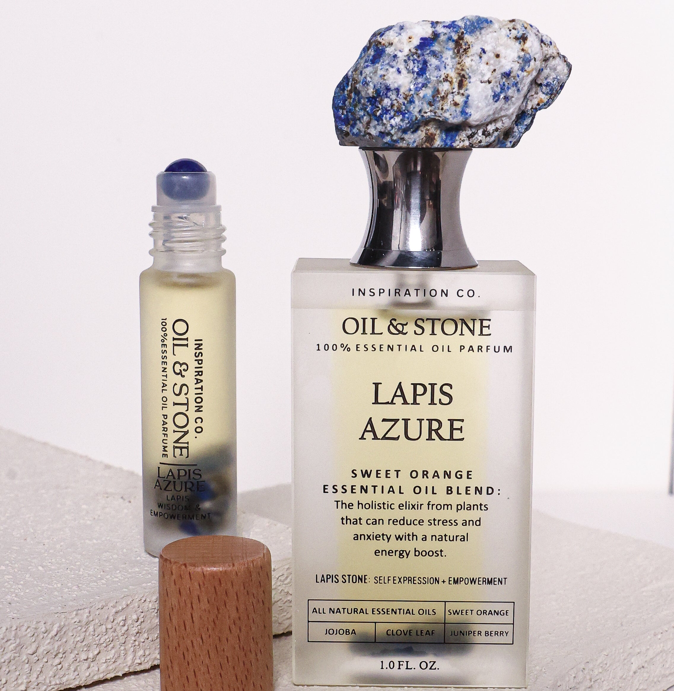 LAPIS AZURE - BLUE LAPIS STONE PREMIUM OIL PERFUME