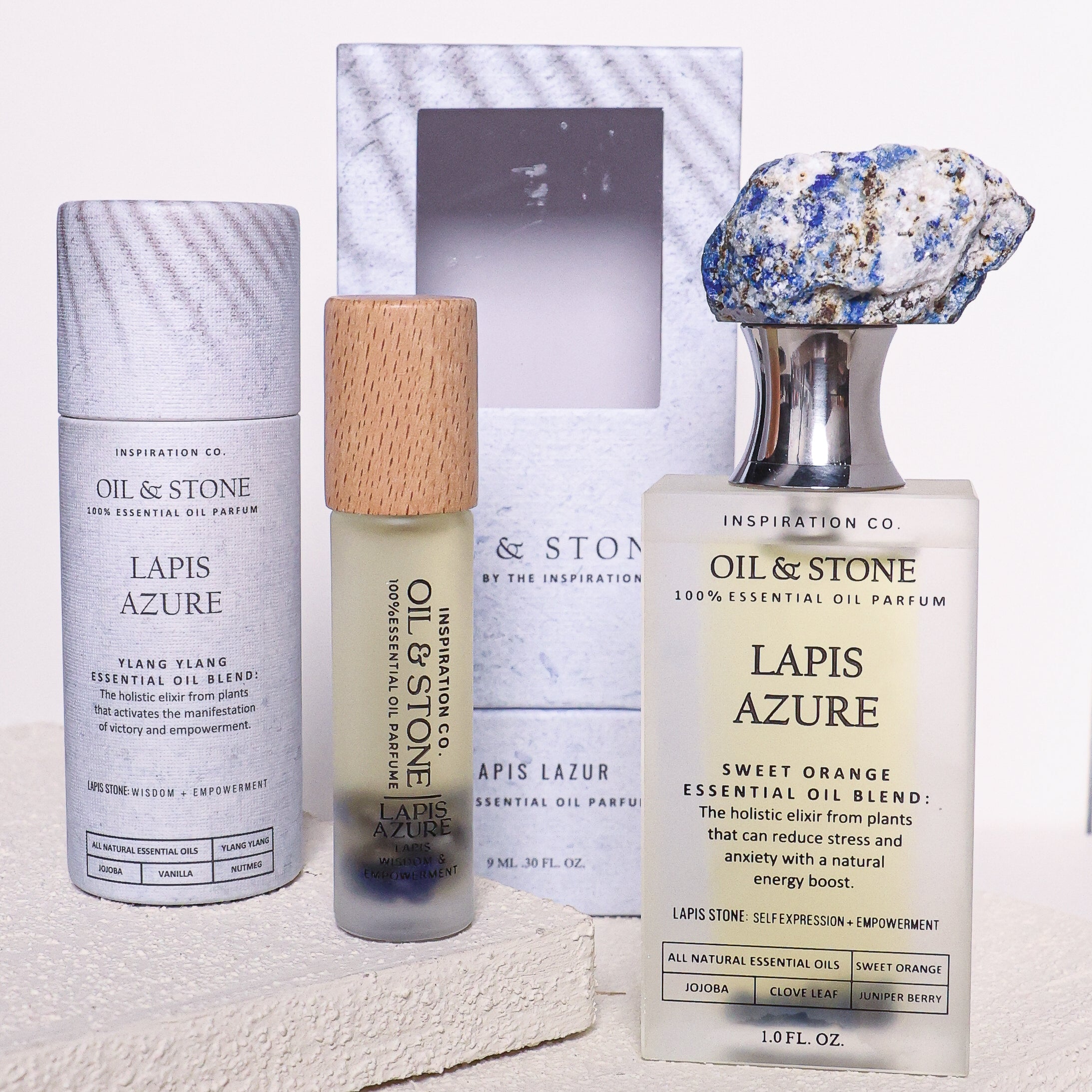 LAPIS AZURE - BLUE LAPIS STONE PREMIUM OIL PERFUME