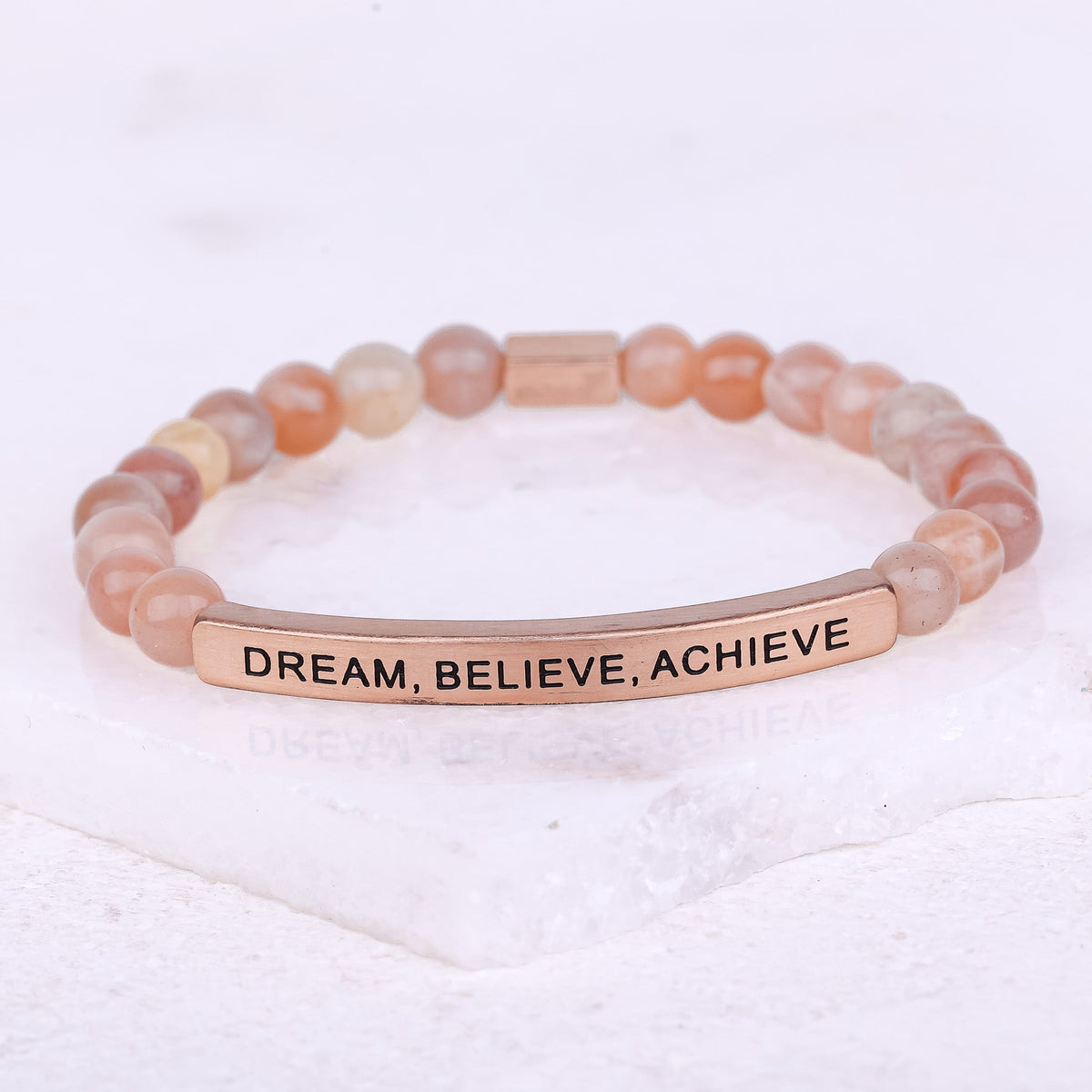 Earth stone beaded braclet
