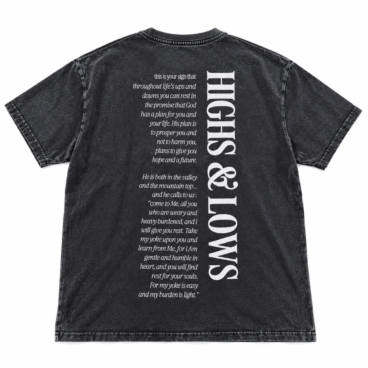 HIGHS AND LOWS - TEE