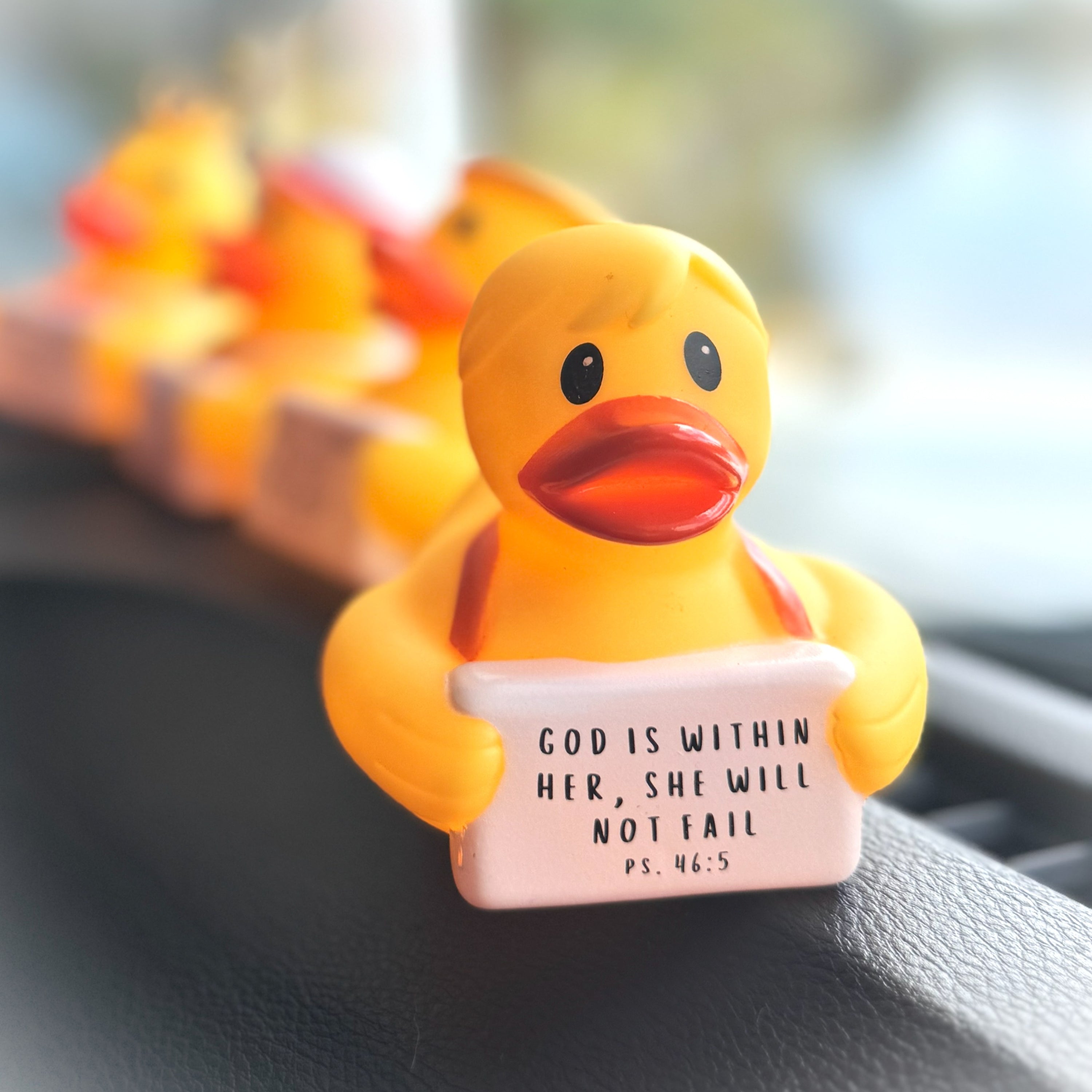 GOD IS WITHIN HER, SHE WILL NOT FAIL - Little Lola Duck (Collector&