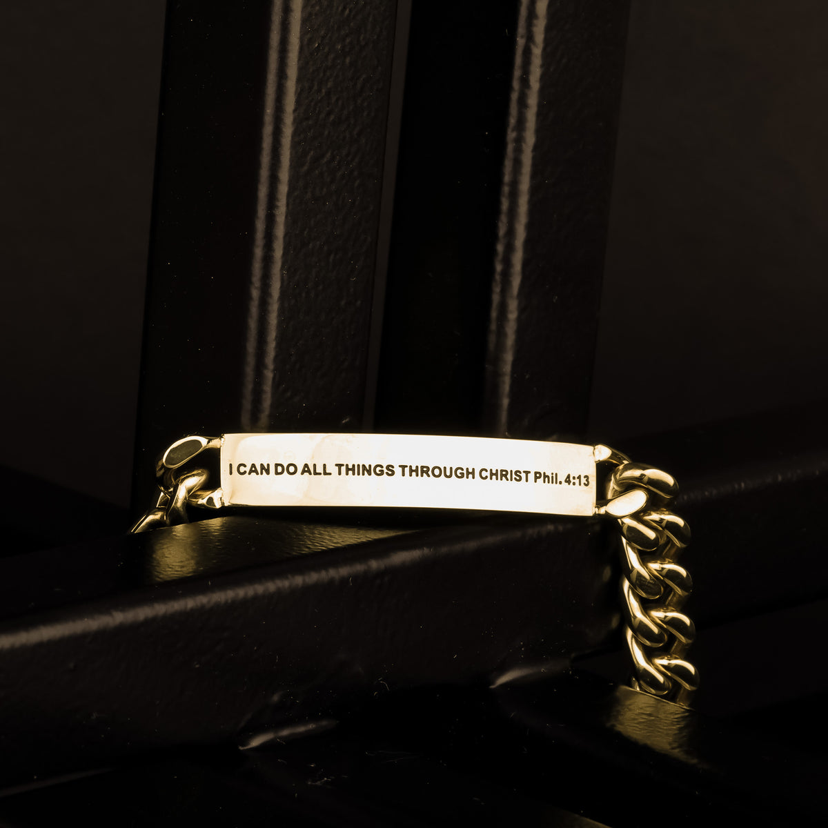 gold cuban link bracelet