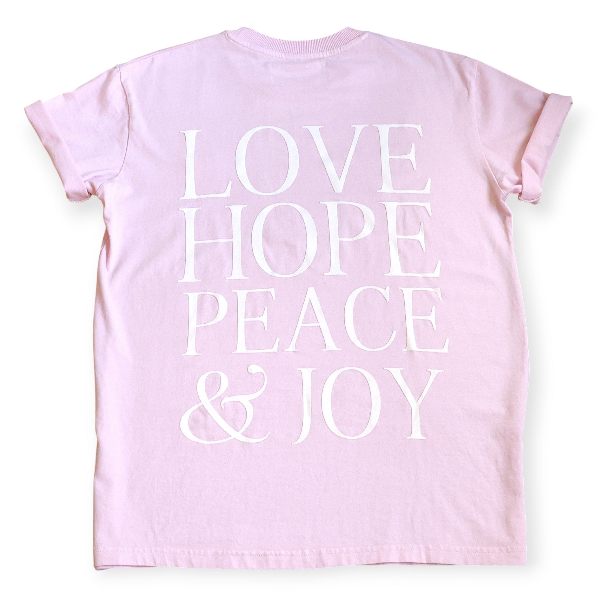 LOVE, HOPE, PEACE & JOY - TEE