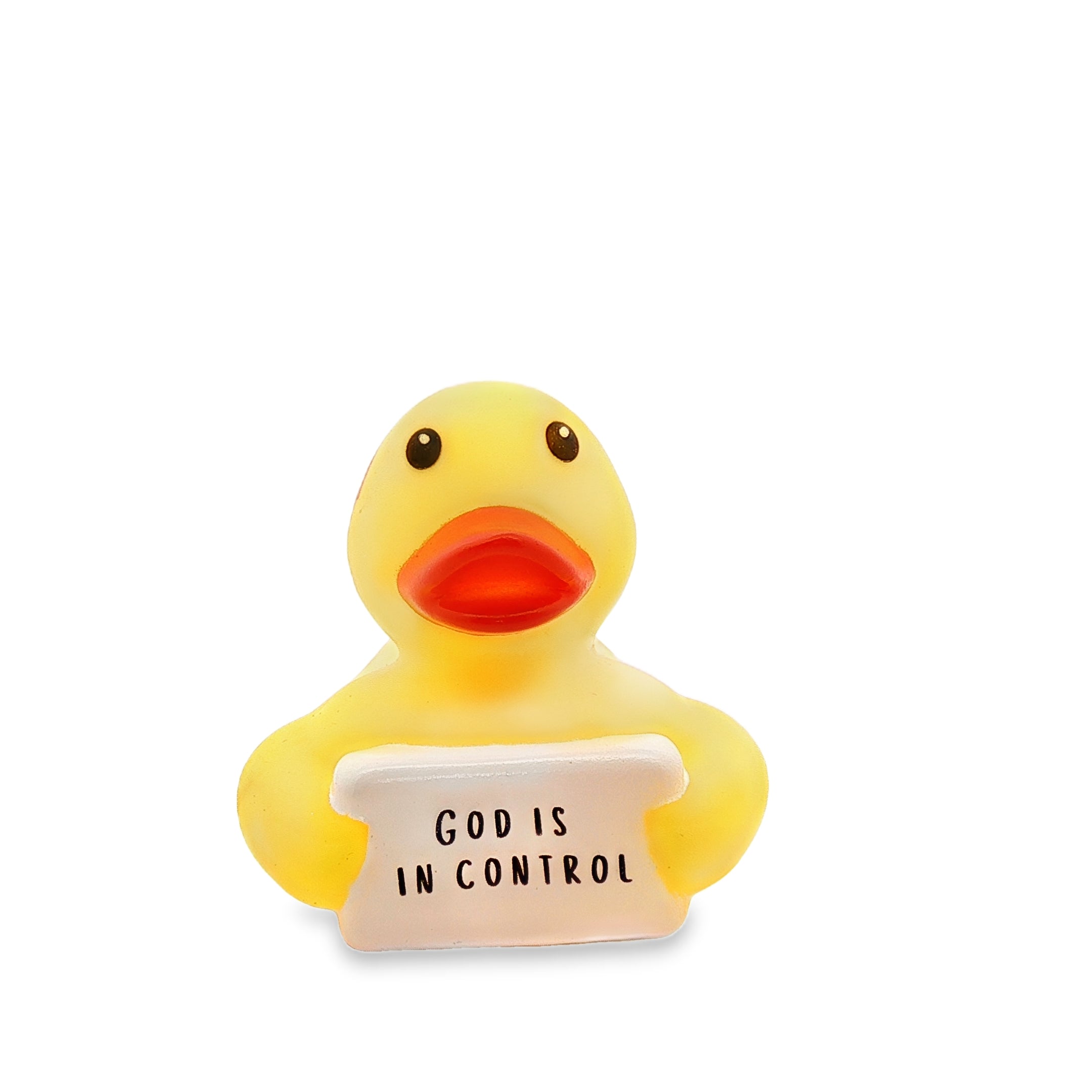 GOD IS IN CONTROL - PUDDLES THE DUCK Mini (Collector&