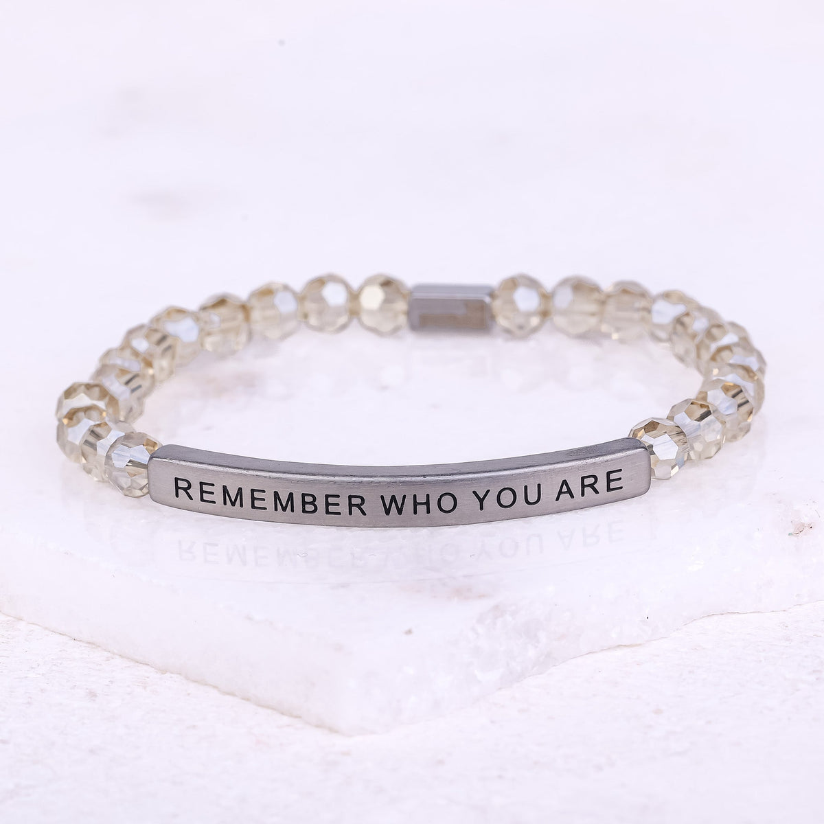 Meaningful beaded bracelet