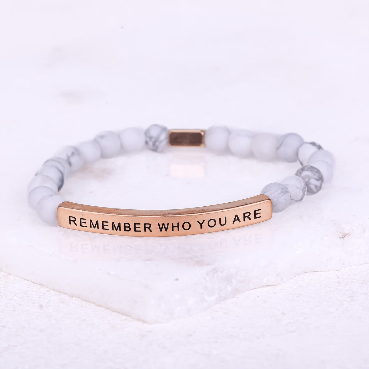 Self-worth and confidence bracelet with natural gemstone beads