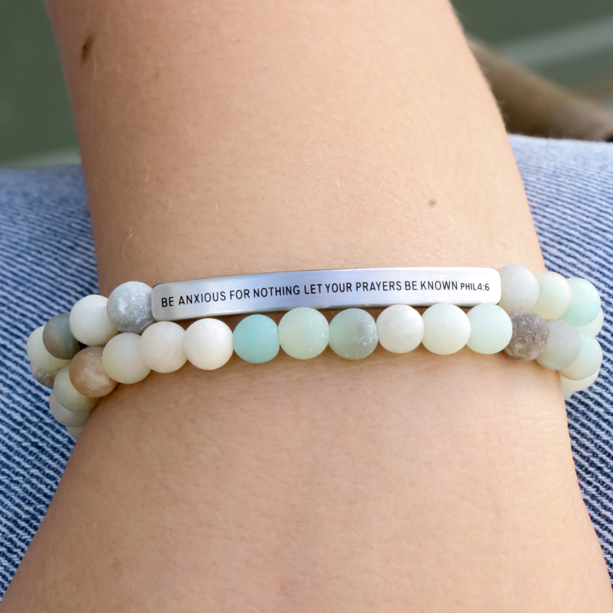 BE ANXIOUS FOR NOTHING LET YOUR PRAYERS BE KNOWN PHIL 4:6 - Inspiration Co.