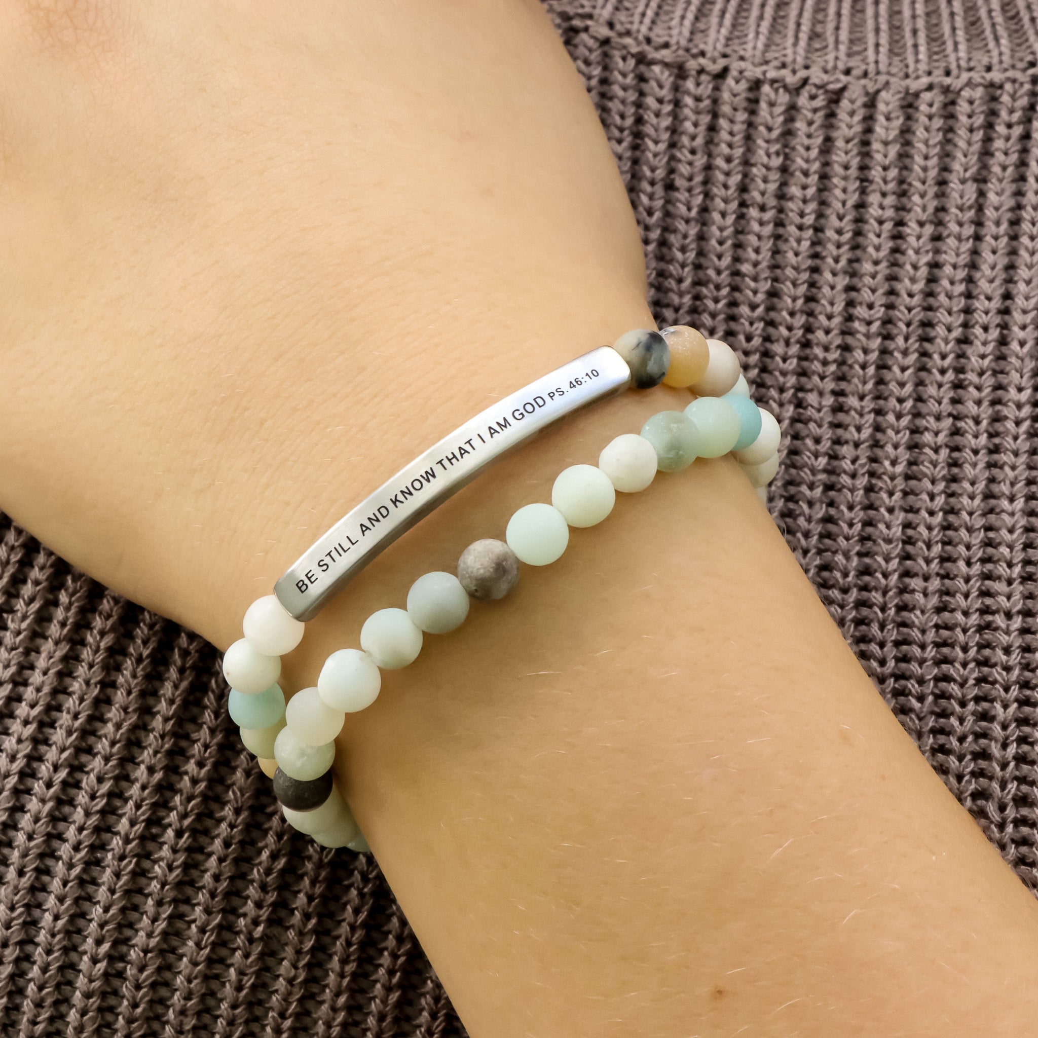 BE STILL AND KNOW THAT I AM GOD PS 46:10 - Inspiration Co.