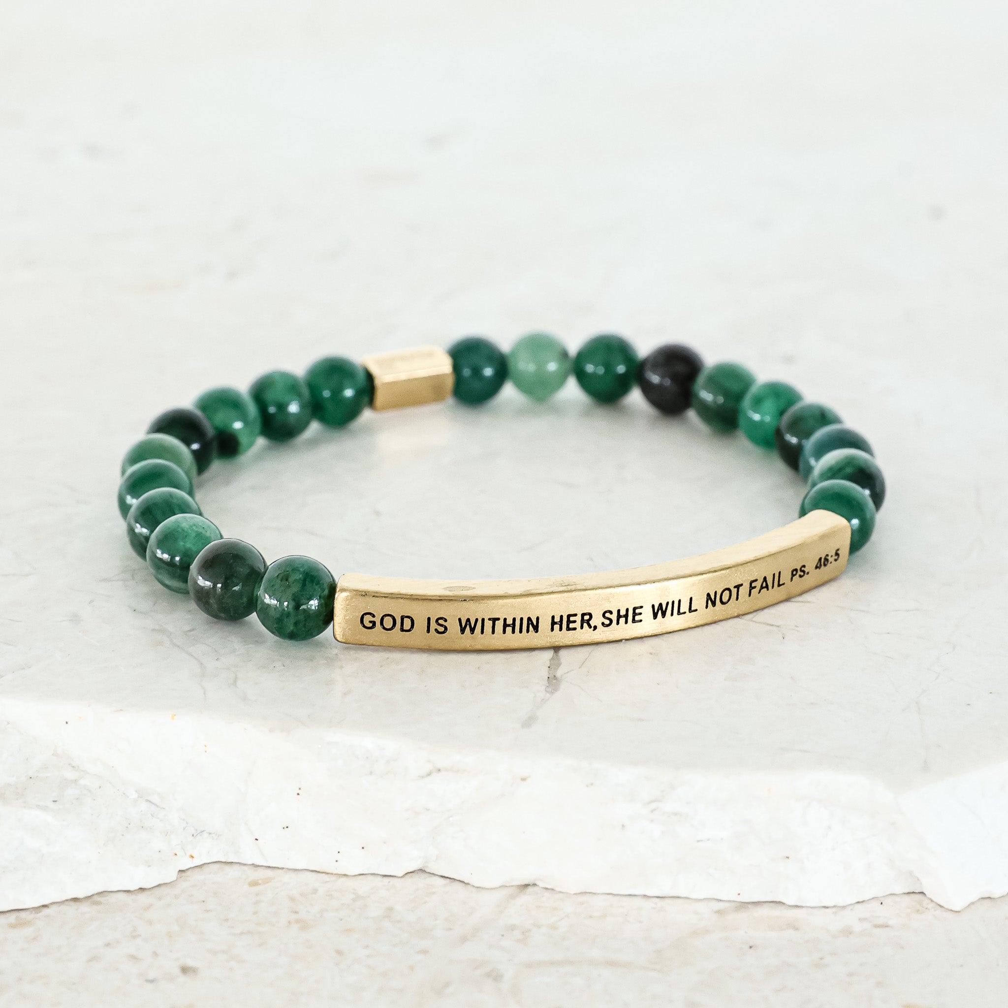 GOD IS WITHIN HER SHE WILL NOT FAIL - Psalms 46:5 - Inspiration Co.