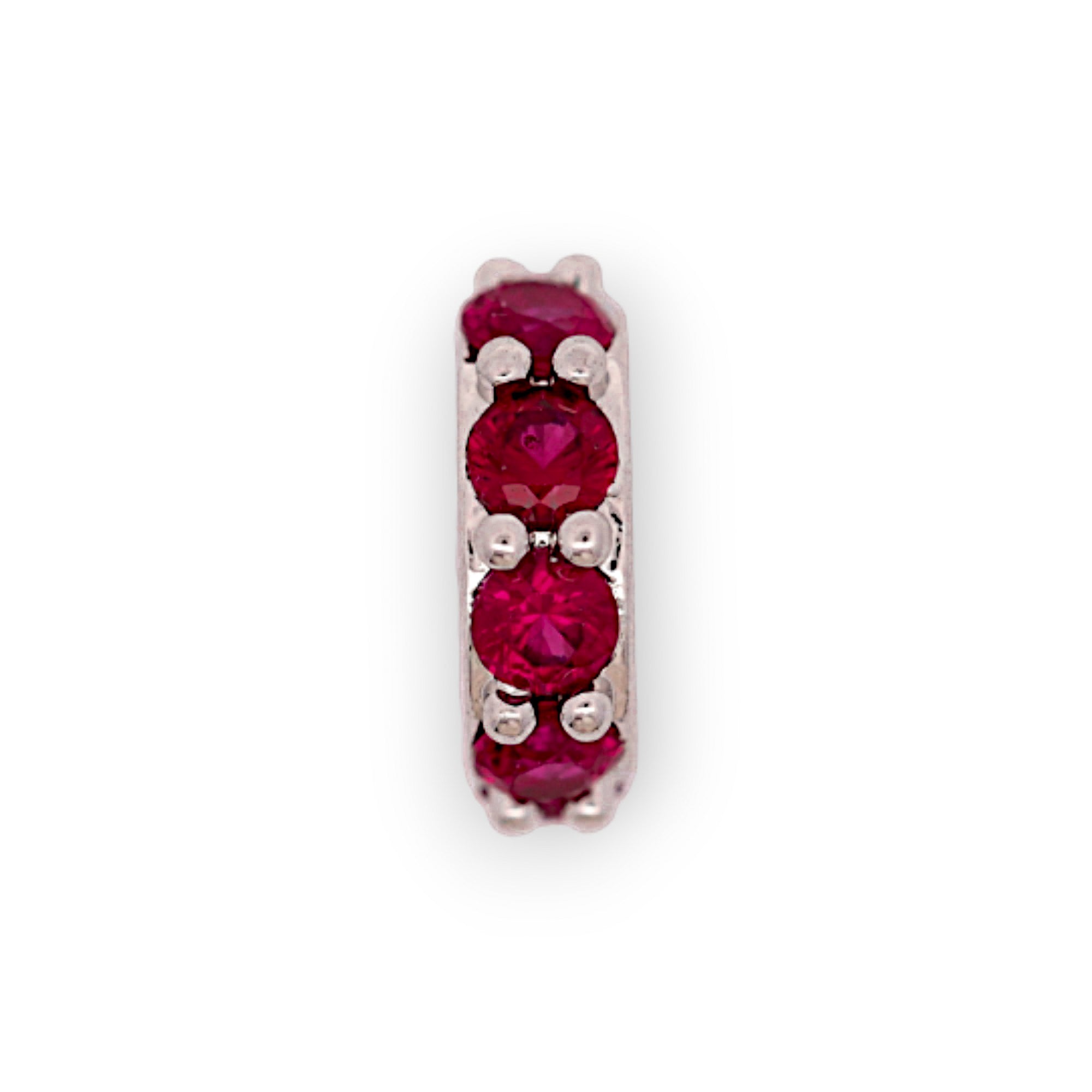 HALO BIRTHSTONE CHARM - GARNET (JAN)