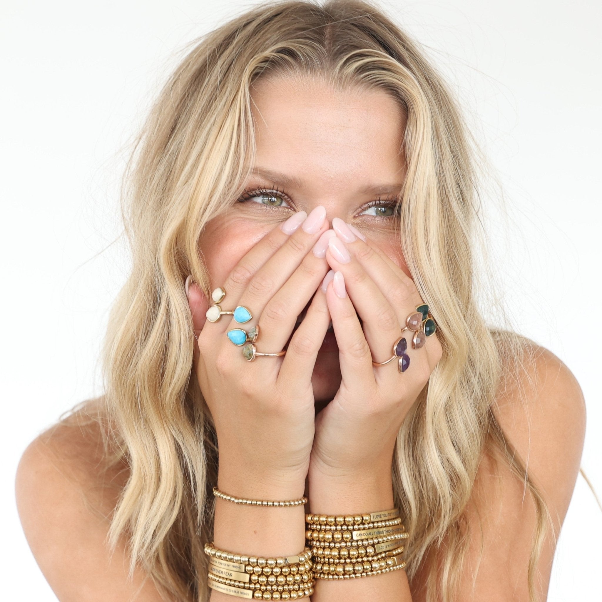 Turquoise Teardrop Ring - Inspiration Co.