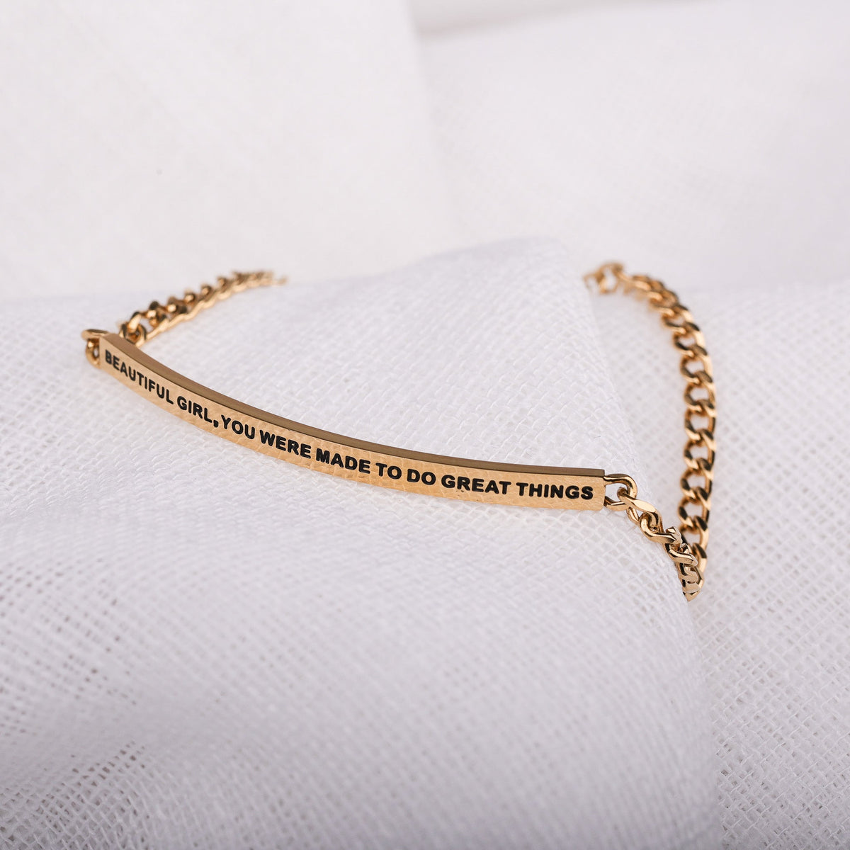 adjustable chain gold bracelet