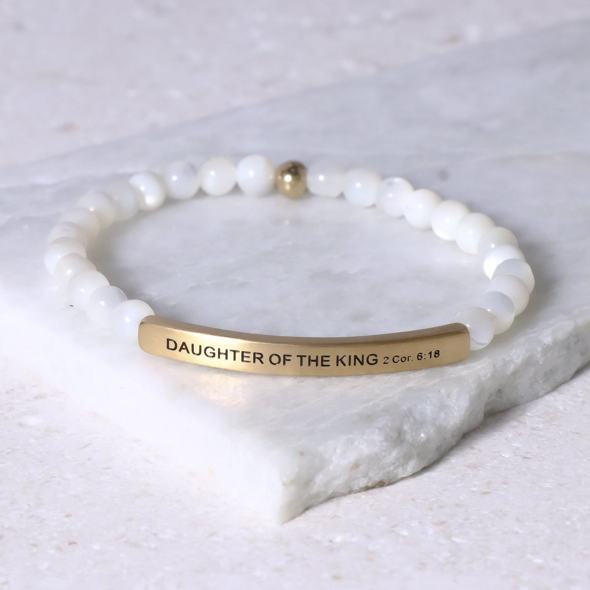 Engraved bible verse bracelet