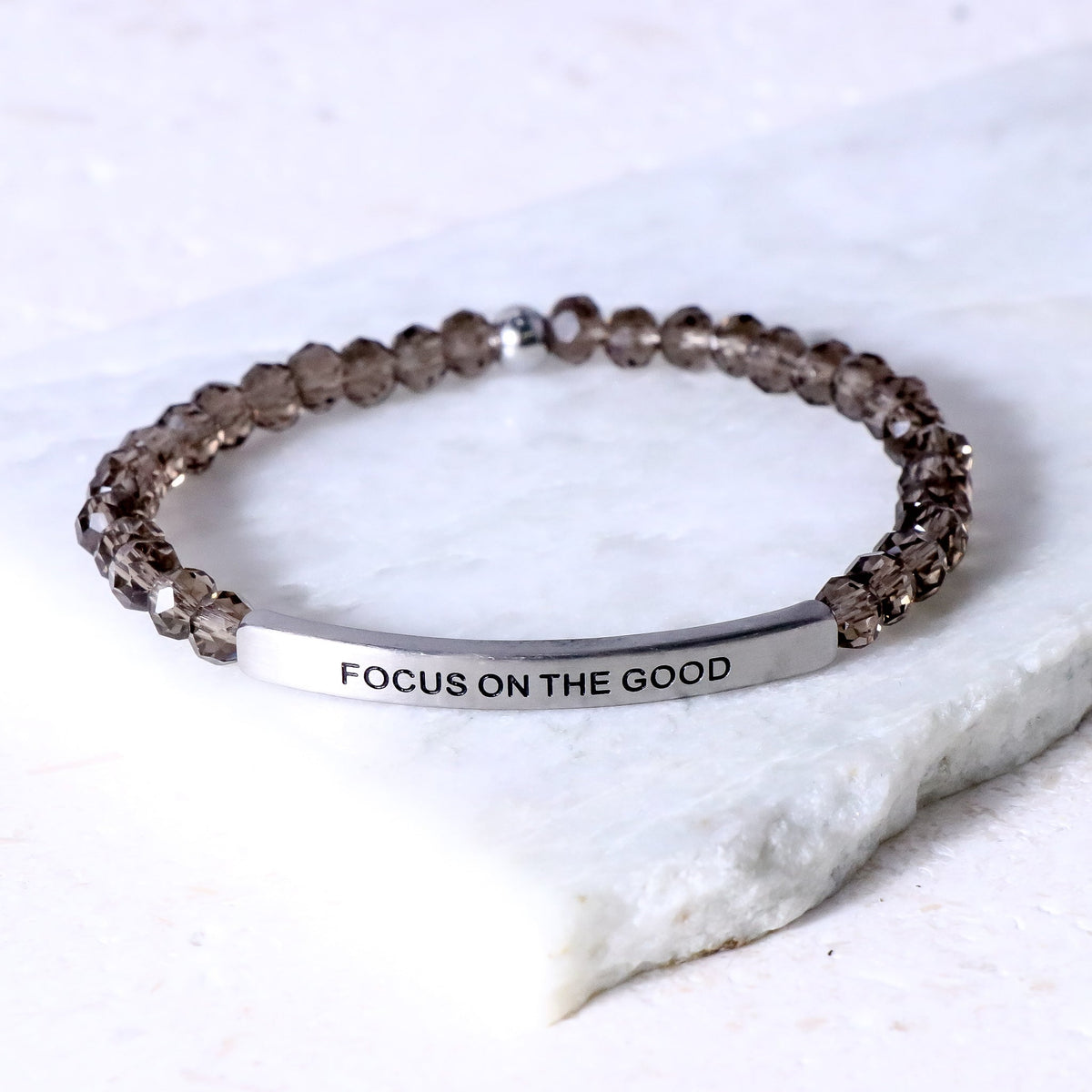 Meaningful engraved bracelet