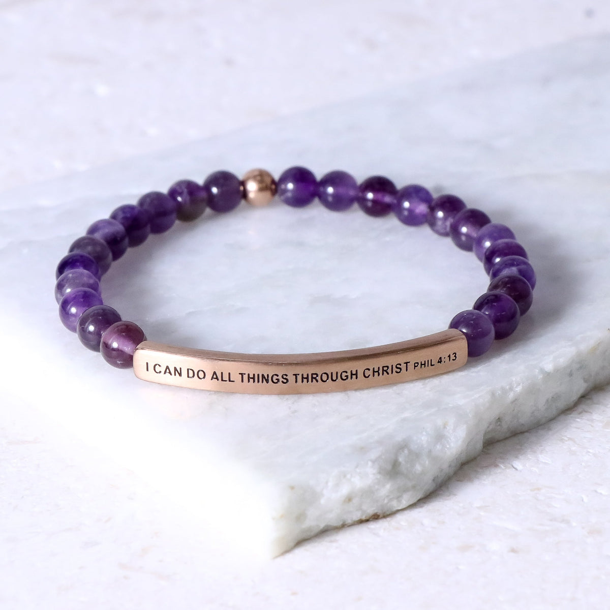 engraved bible verse bracelet
