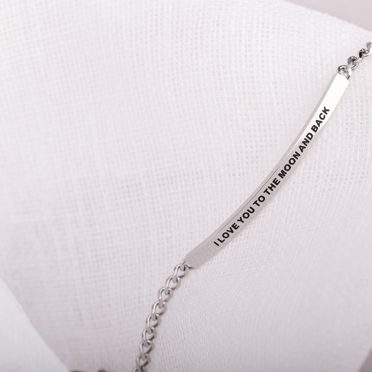 engraved message bracelet gift for valentines day