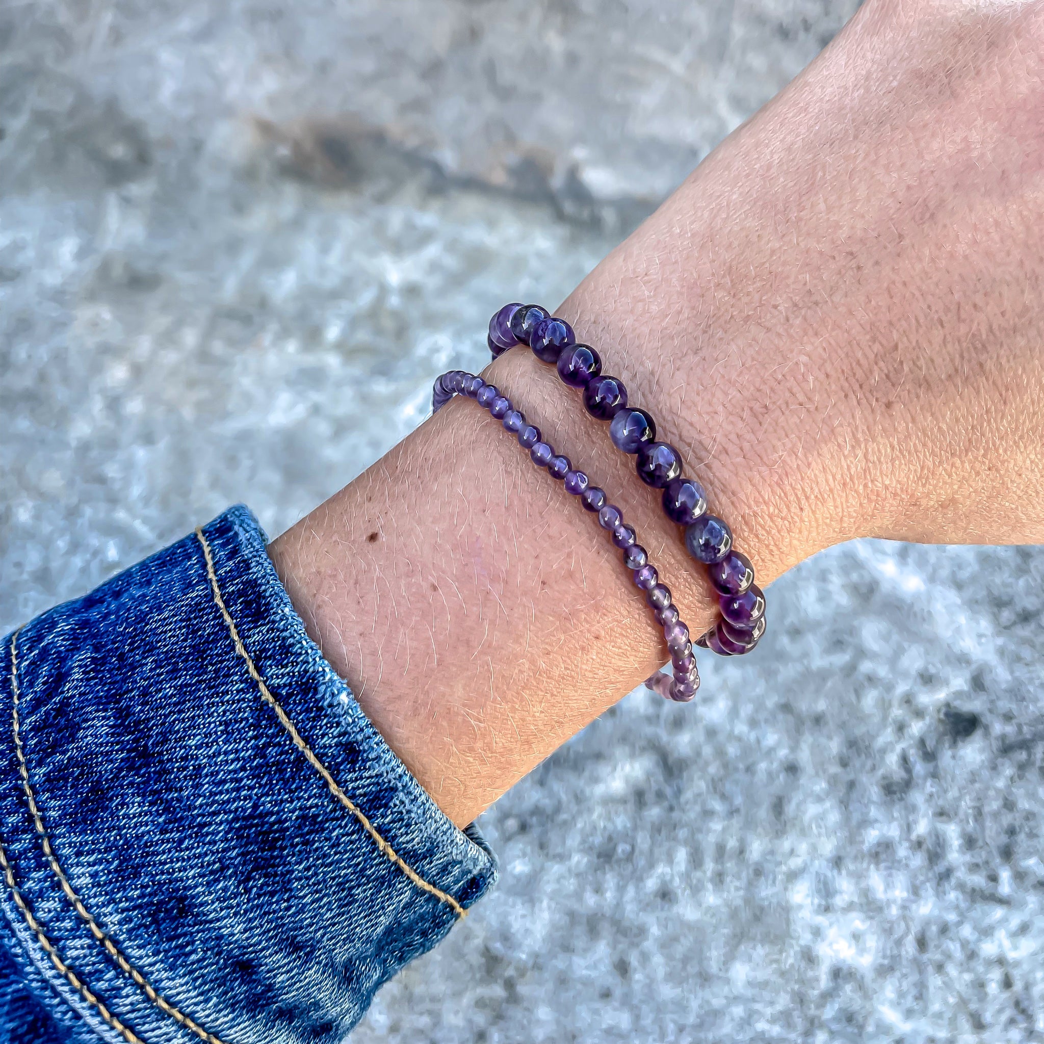 ACCENT BRACELET - AMETHYST - Inspiration Co.
