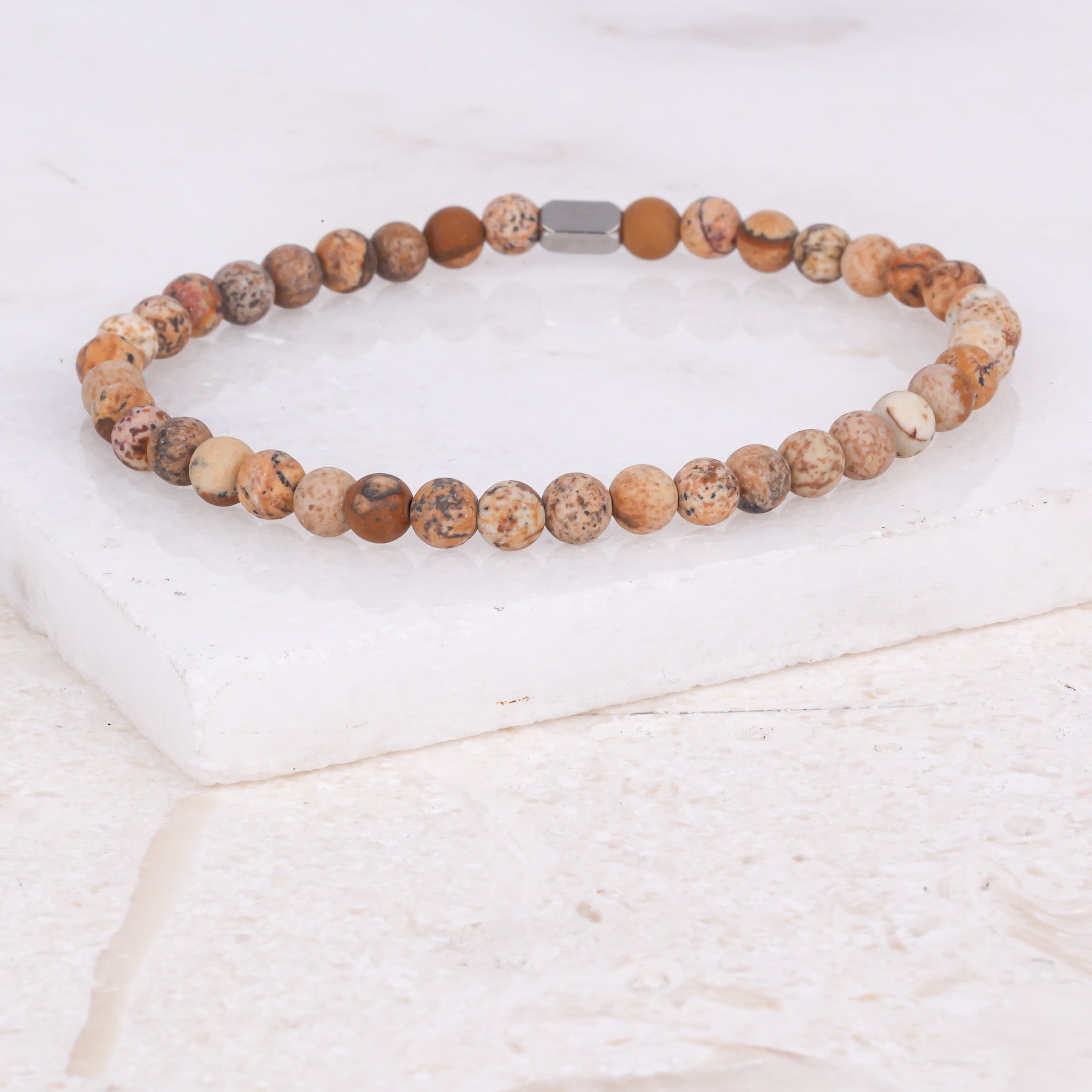 ACCENT BRACELET - WOODEN JASPER - Inspiration Co.