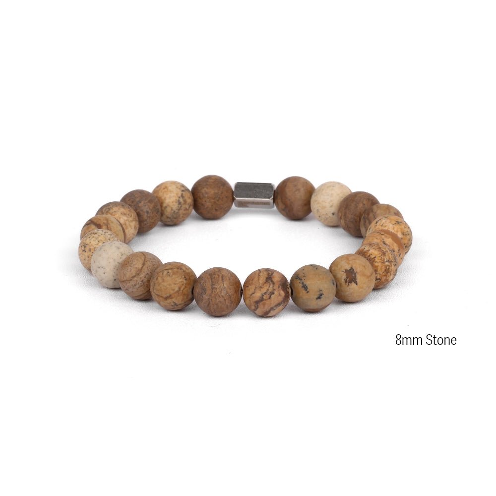 ACCENT BRACELET - WOODEN JASPER - Inspiration Co.