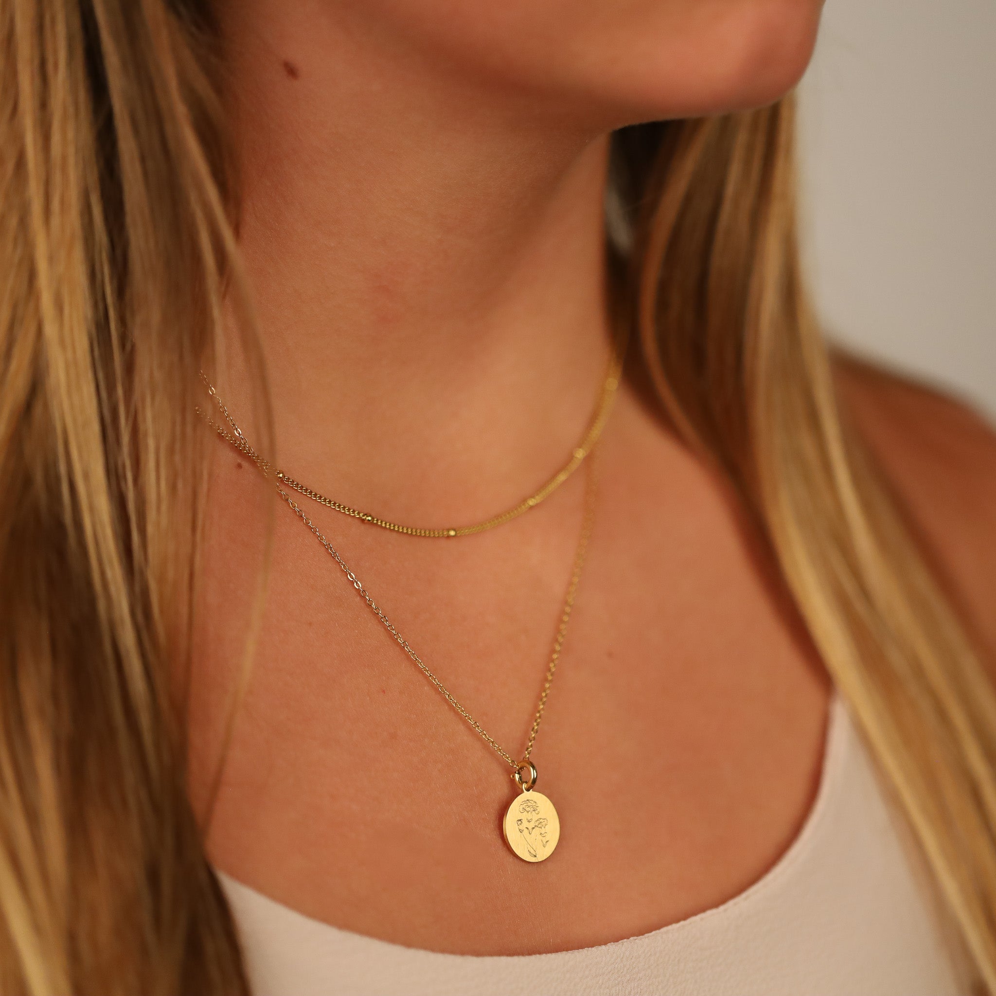 CARNATION BIRTH-FLOWER PENDANT - Inspiration Co.