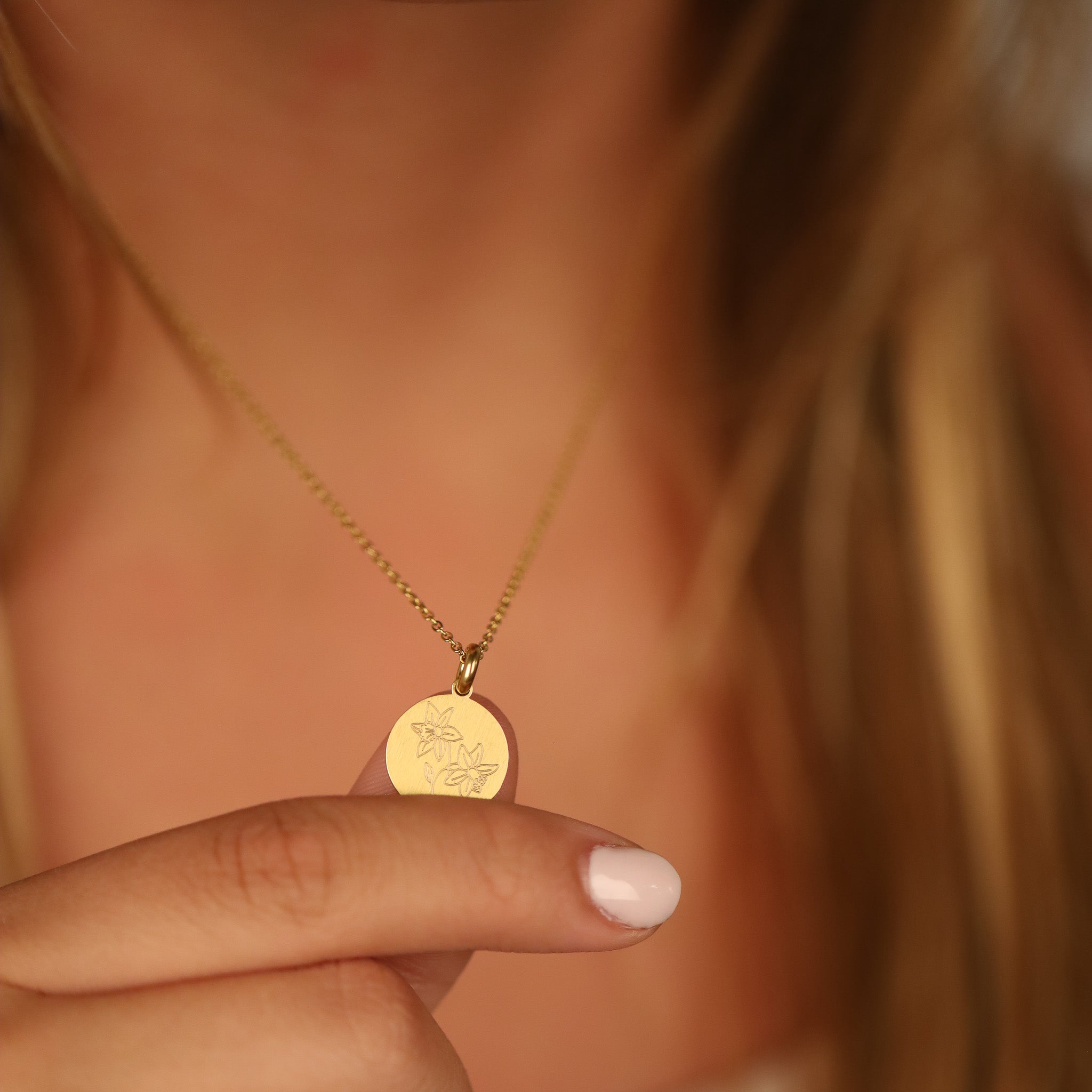 DAFFODIL BIRTH-FLOWER PENDANT - Inspiration Co.