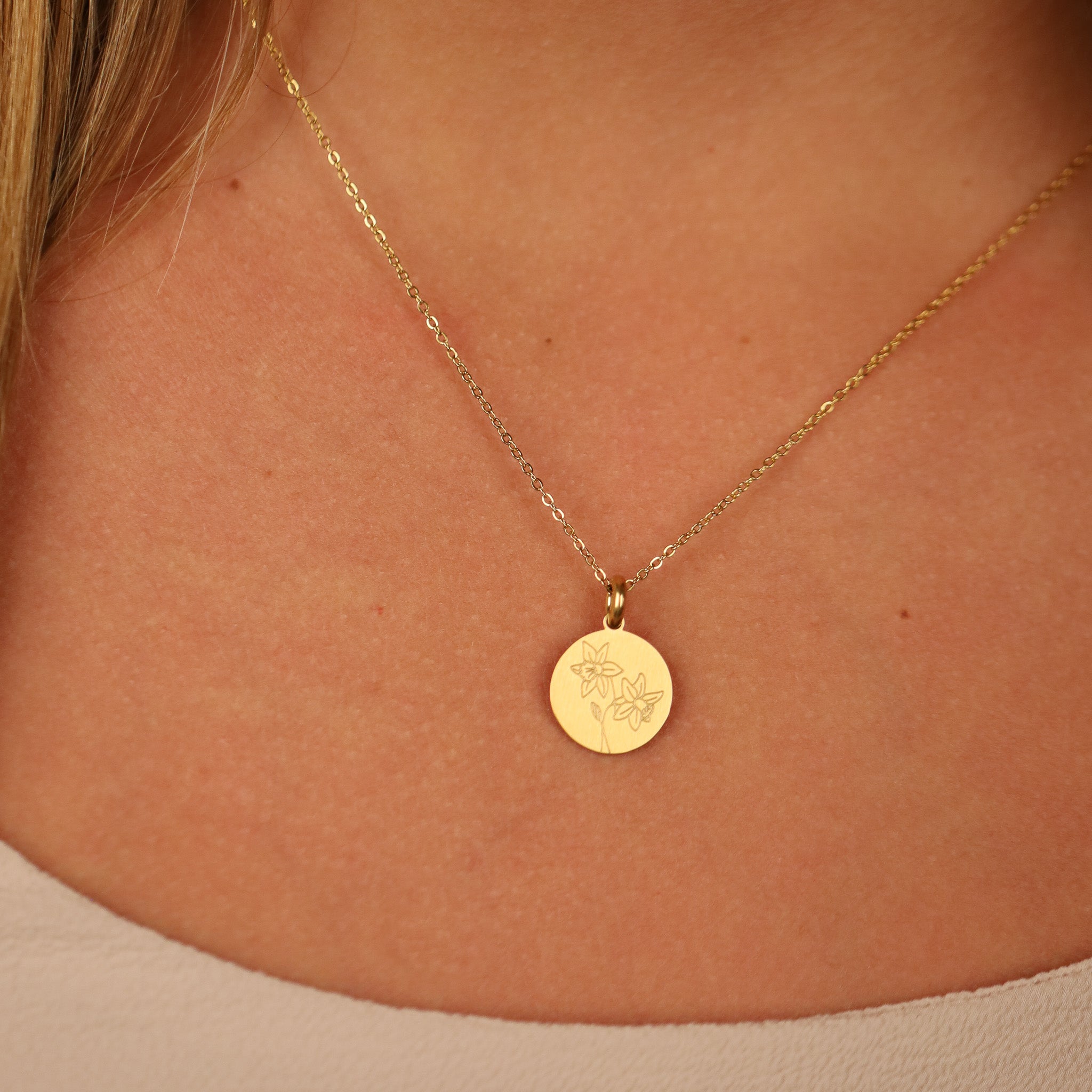 DAFFODIL BIRTH-FLOWER PENDANT - Inspiration Co.