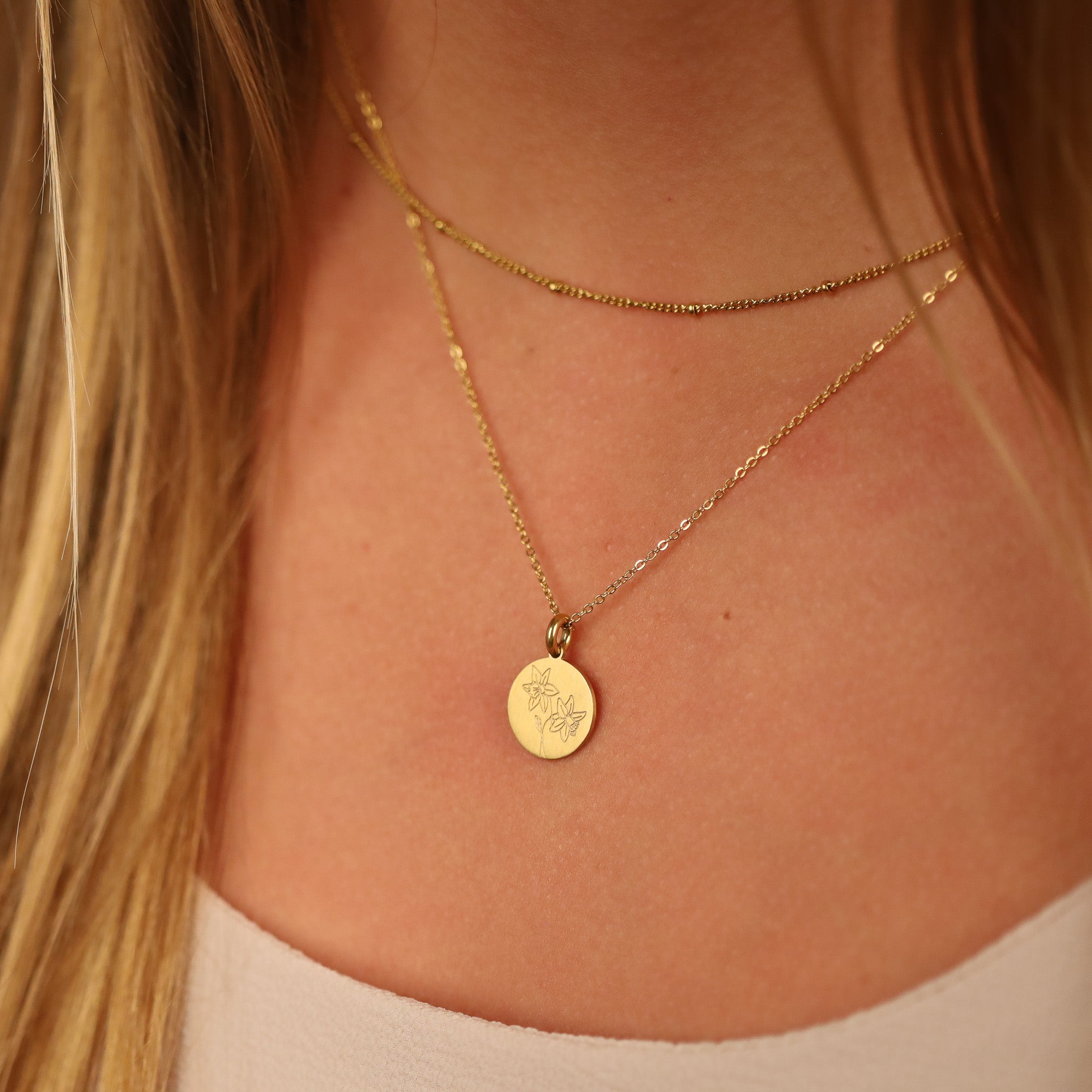 DAFFODIL BIRTH-FLOWER PENDANT - Inspiration Co.