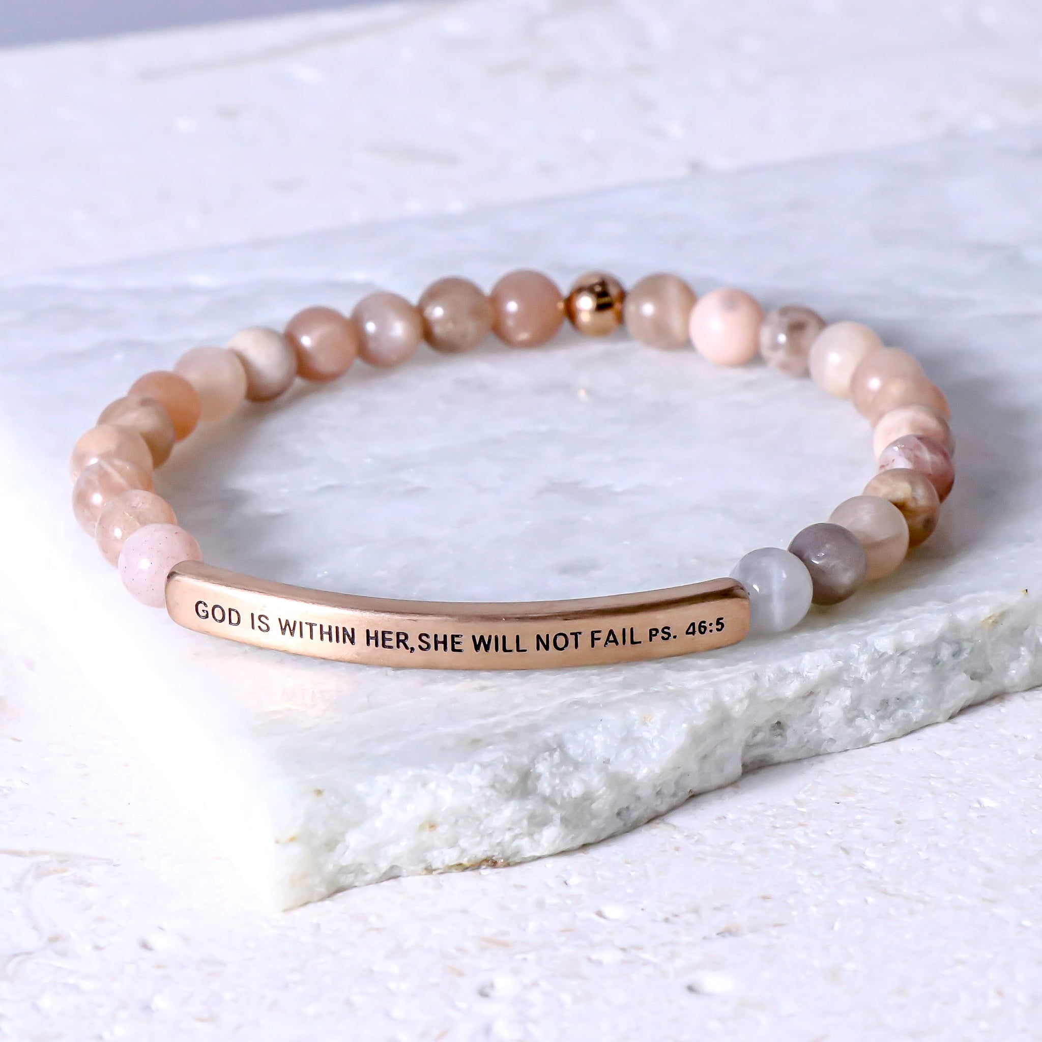 GOD IS WITHIN HER SHE WILL NOT FAIL - Psalms 46:5 - Inspiration Co.