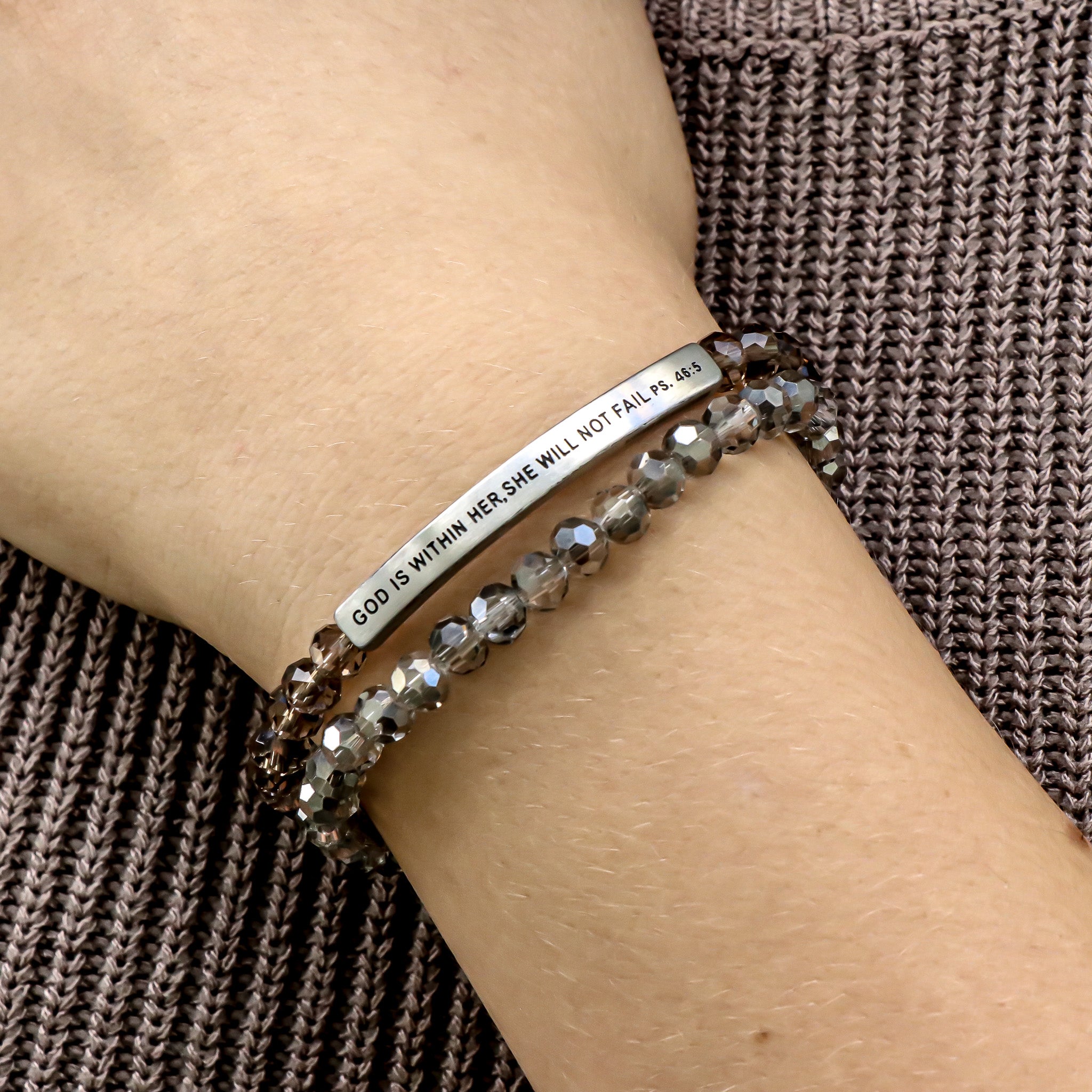 GOD IS WITHIN HER SHE WILL NOT FAIL - Psalms 46:5 - Inspiration Co.