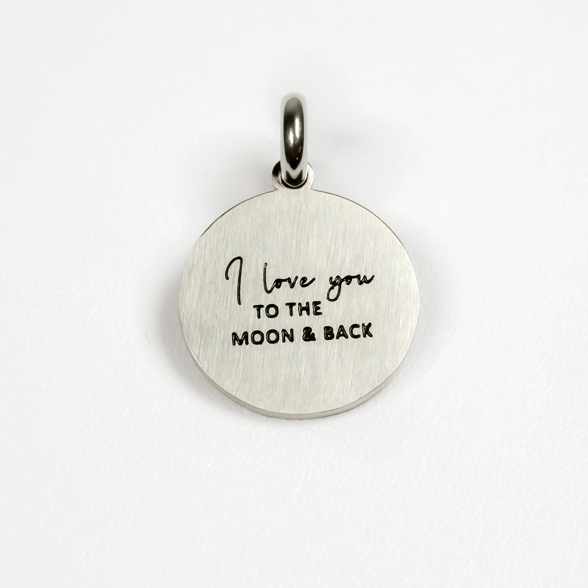 I LOVE YOU TO THE MOON AND BACK PENDANT - Inspiration Co.