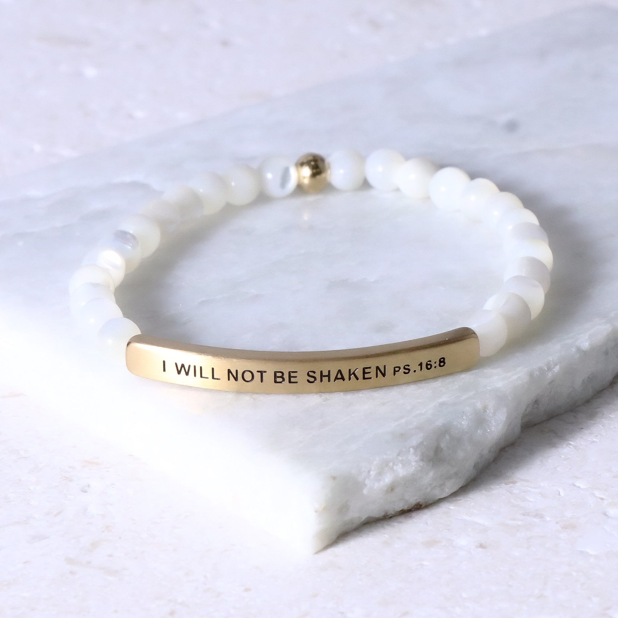 I WILL NOT BE SHAKEN PSALMS 16:8 - Inspiration Co.