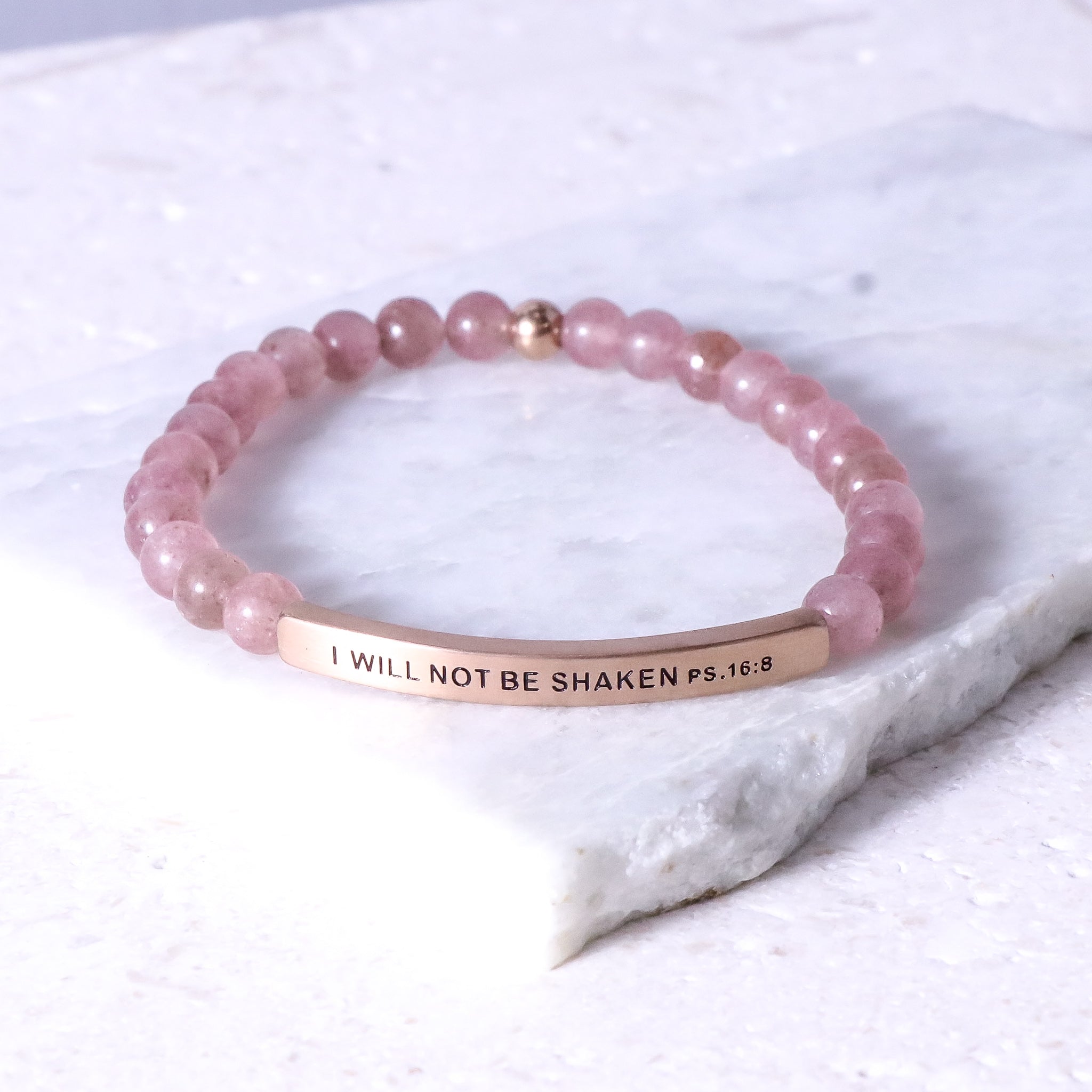 I WILL NOT BE SHAKEN PSALMS 16:8 - Inspiration Co.