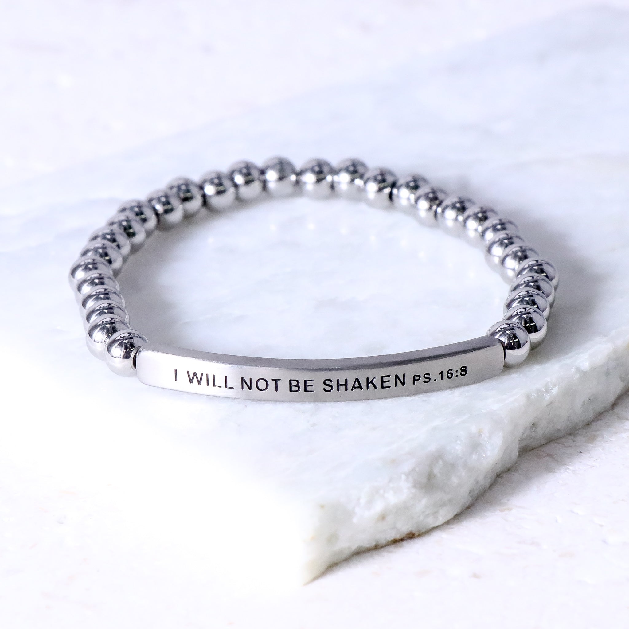 I WILL NOT BE SHAKEN PSALMS 16:8 - Inspiration Co.