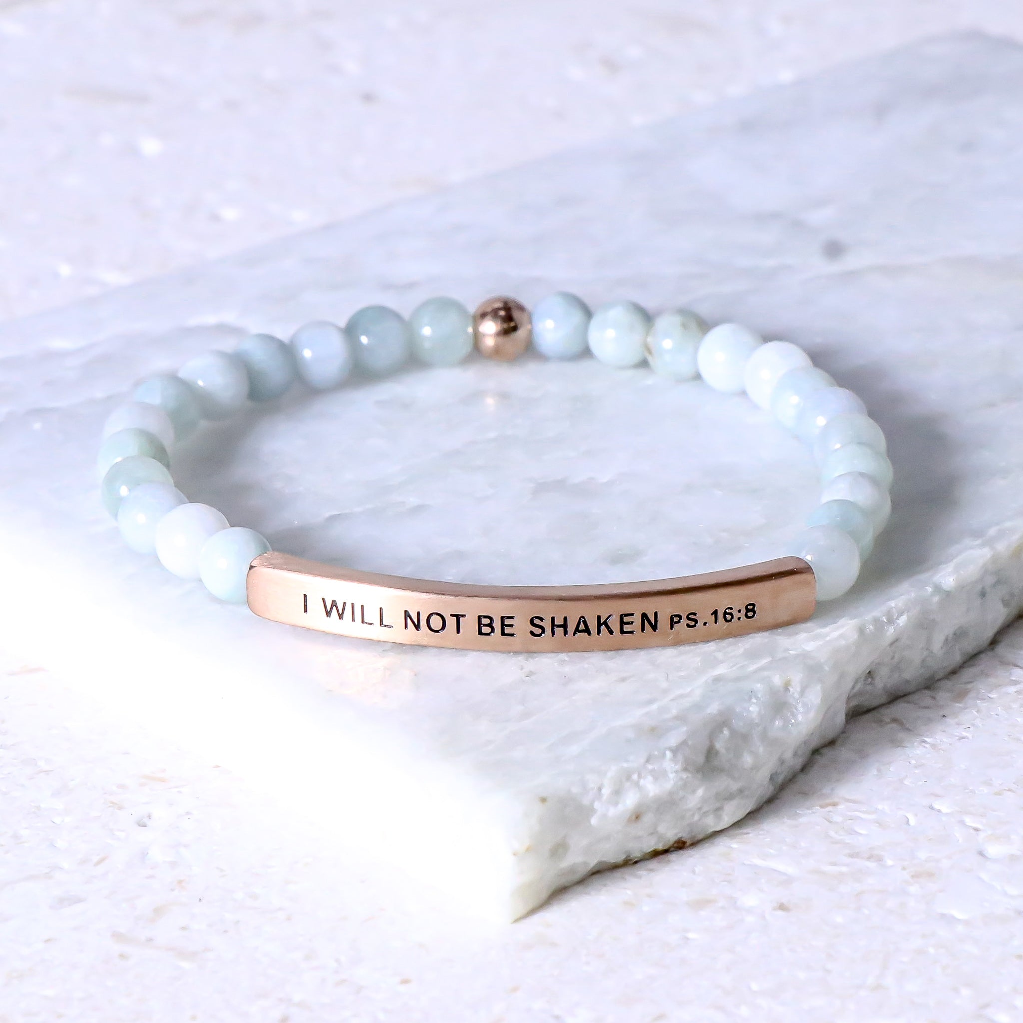 I WILL NOT BE SHAKEN PSALMS 16:8 - Inspiration Co.