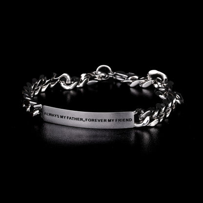 engraved message jewelry for men
