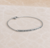 Silver engraved chain bracelet