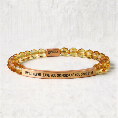 BONUS DROP: I WILL NEVER LEAVE YOU OR FORSAKE YOU deut 31:6